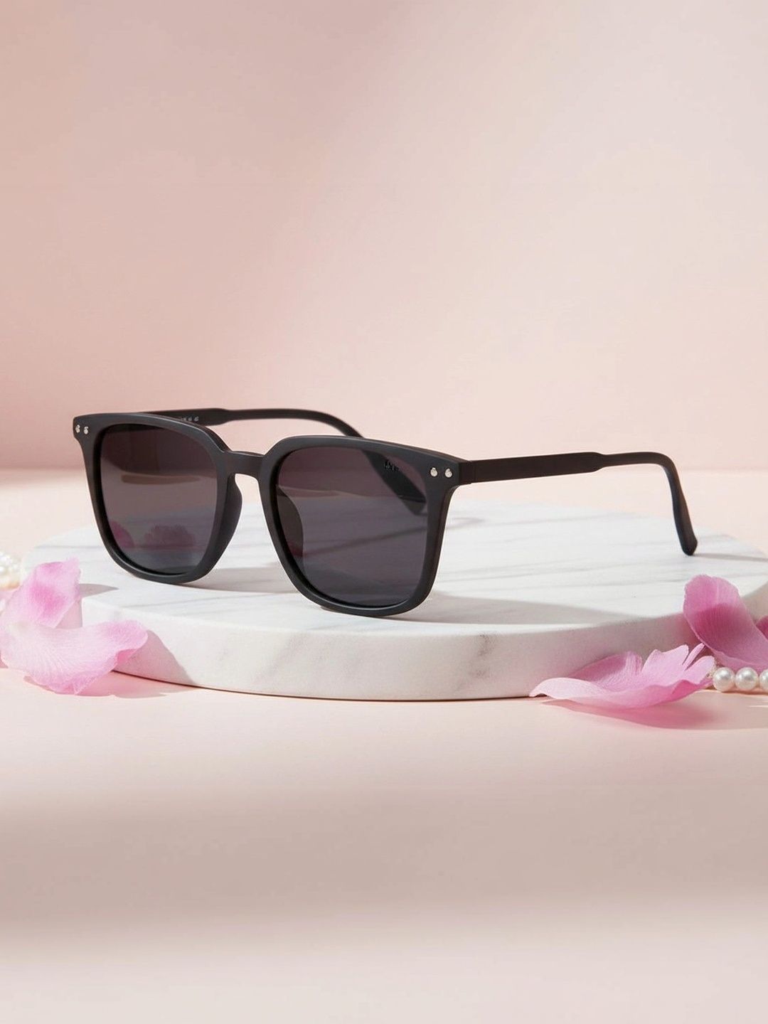 Moda Rapido Unisex Black Lens & Black Square Sunglasses with-picture-36