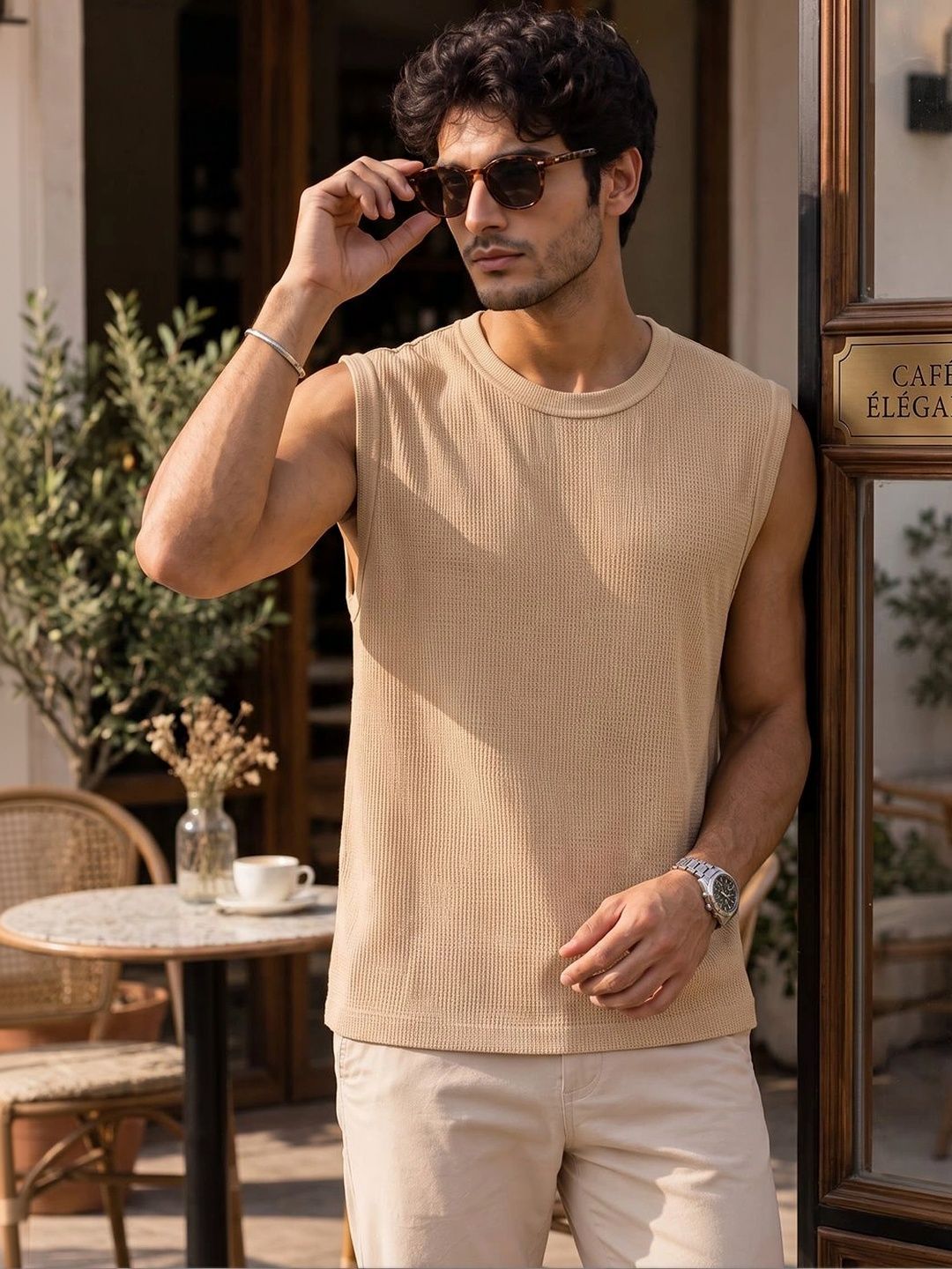 FBAR Self Design Cotton Blend Basic-picture-42