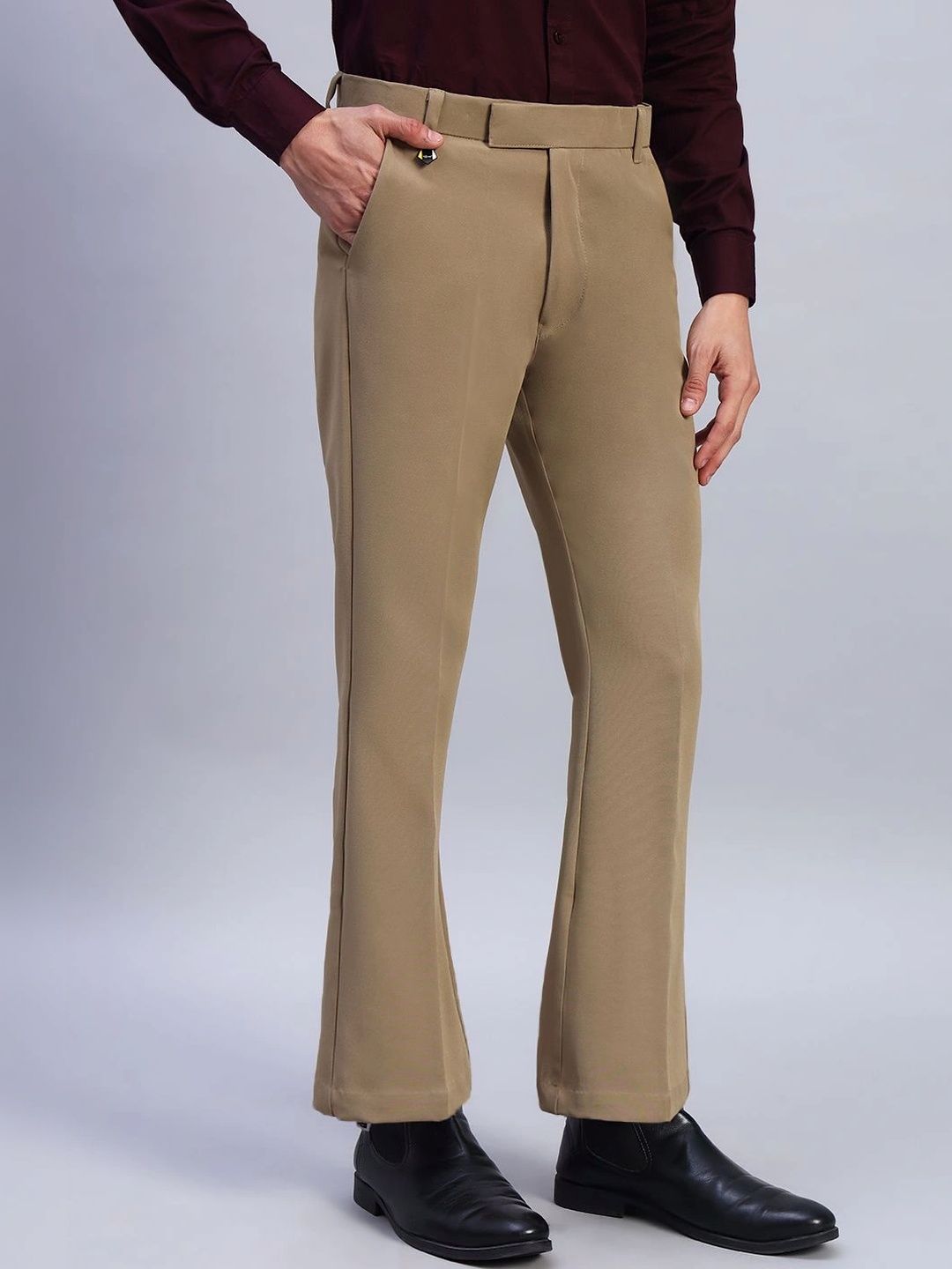 HERE&NOW Men Smart Trousers-picture-13