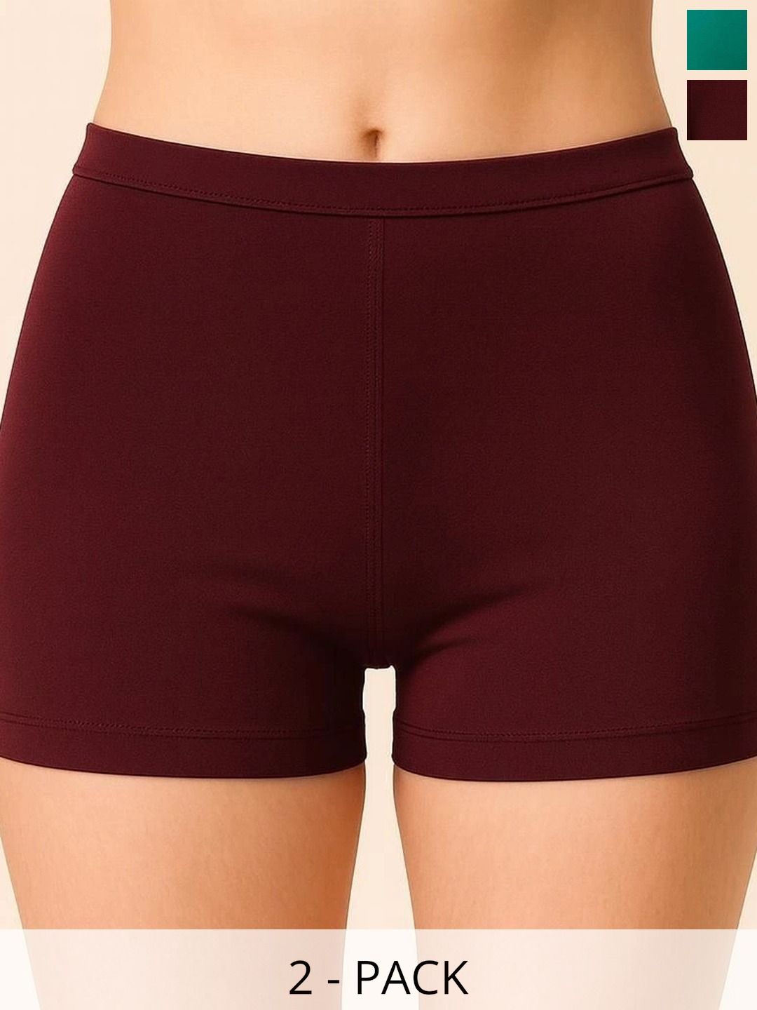 Apraa & Parma Women Pack of 2 Cotton Boy Shorts-picture-3
