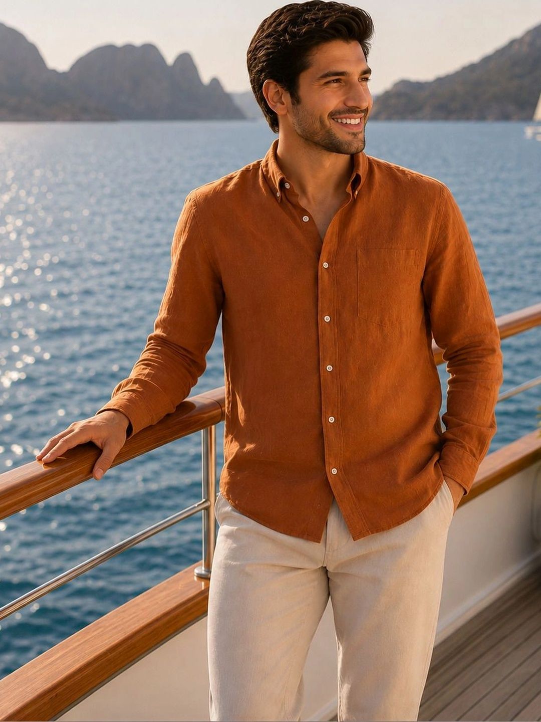 HERE&NOW Men Standard Slim Fit Casual Shirt-picture-17