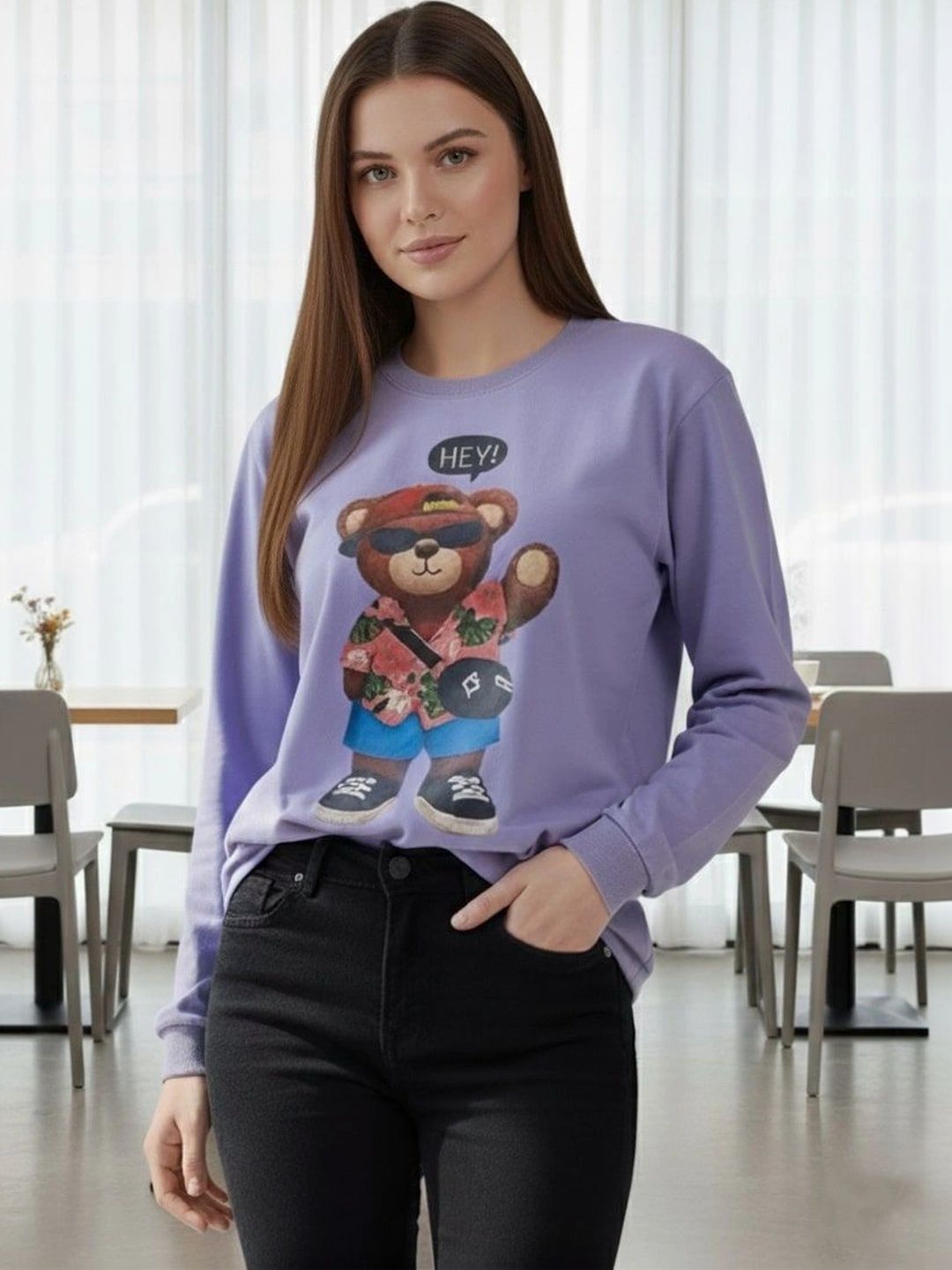 Tromko Women Printed Sweatshirt-picture-3