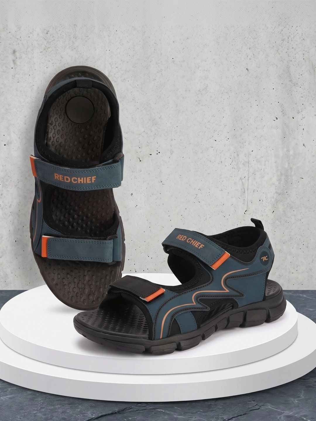Red Chief Men PU Sandals-picture-25