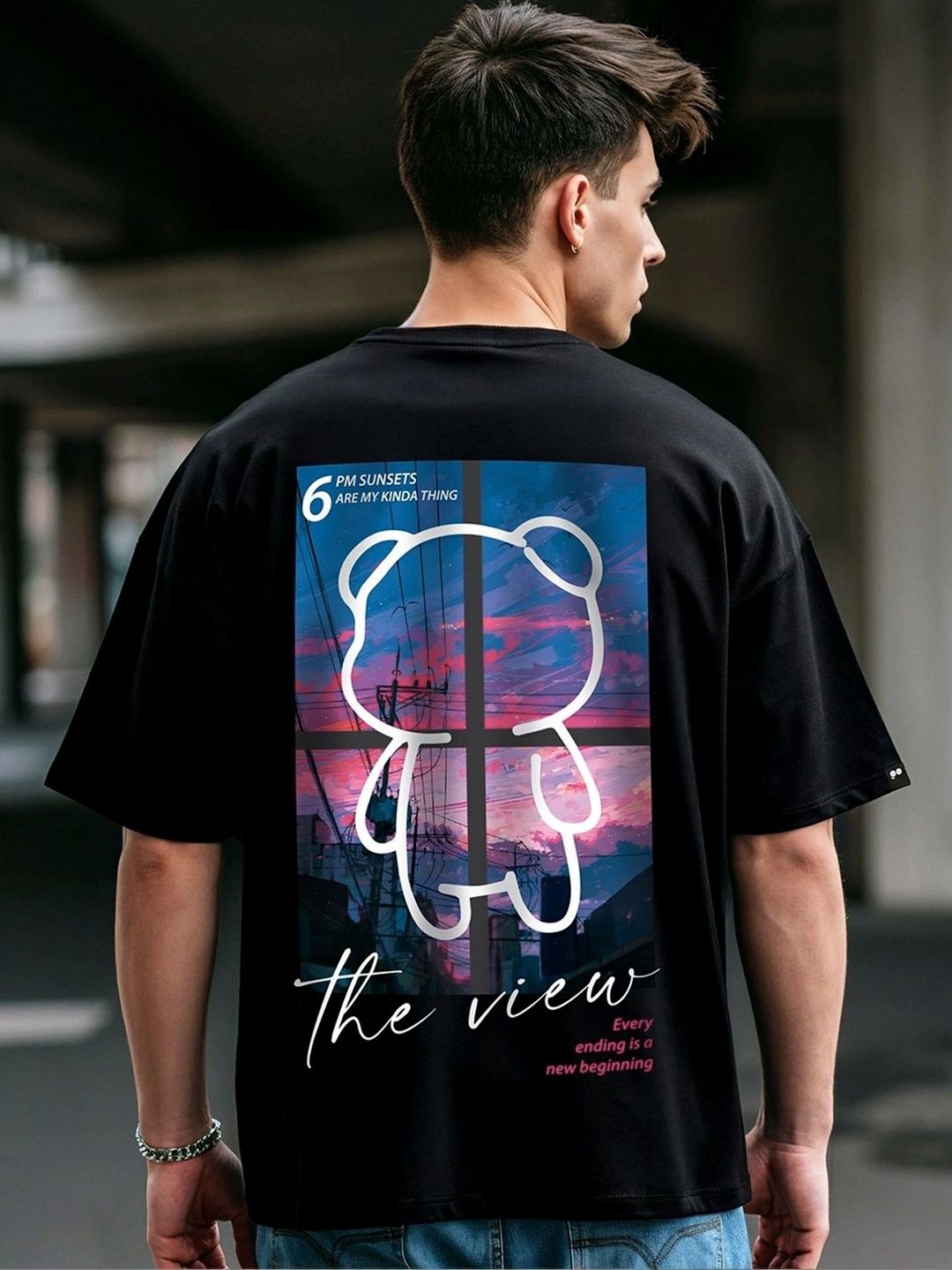 Bewakoof Graphic Printed Pure T-shirt