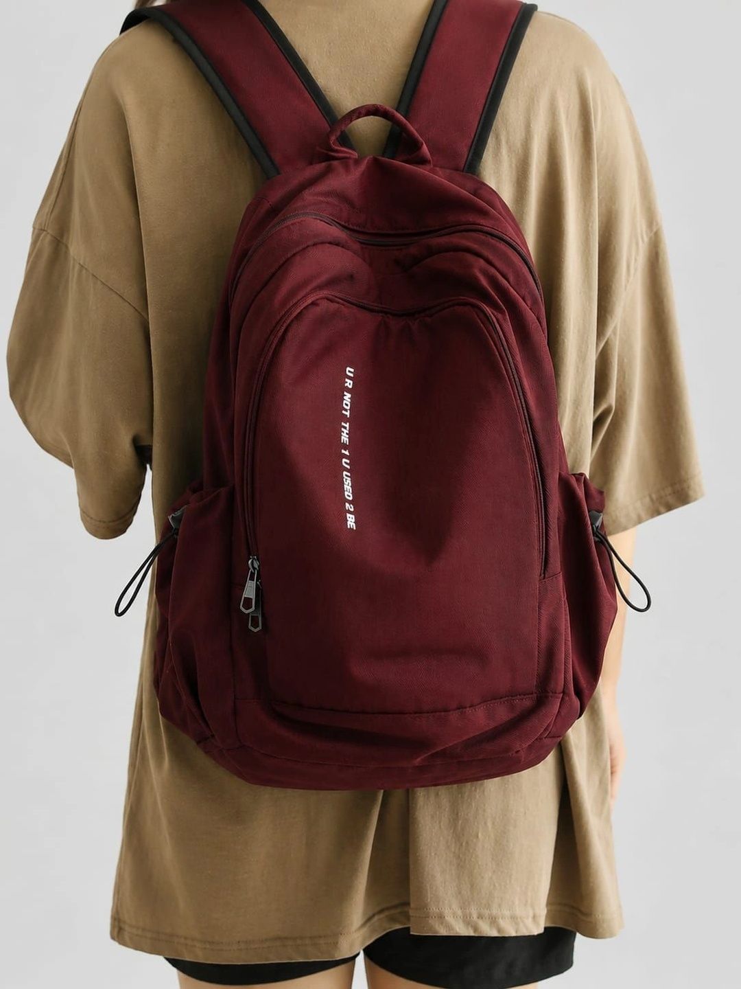Mast & Harbour Women Typography Backpack