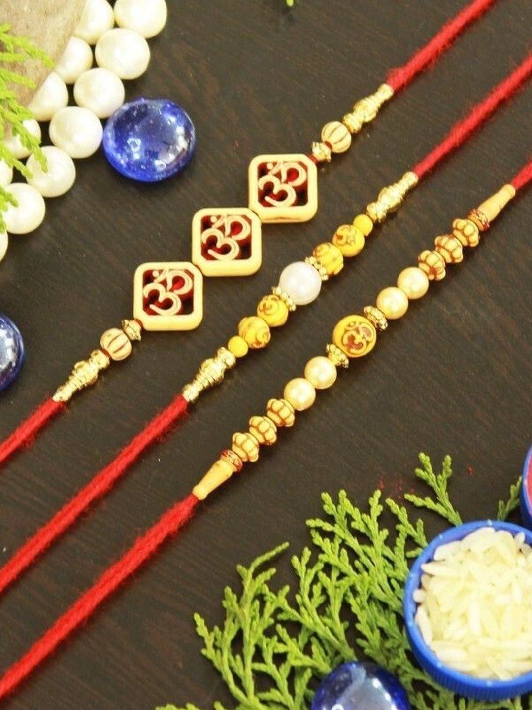 Sangria Thread Rakhi-picture-25