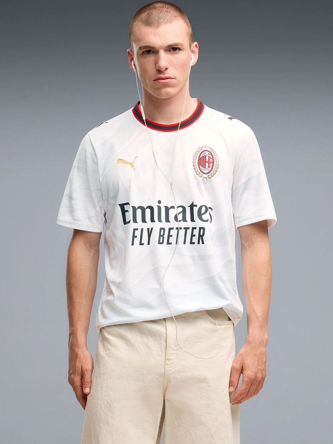 Puma Men Brand Logo A C Milan Printed T-shirt-picture-19