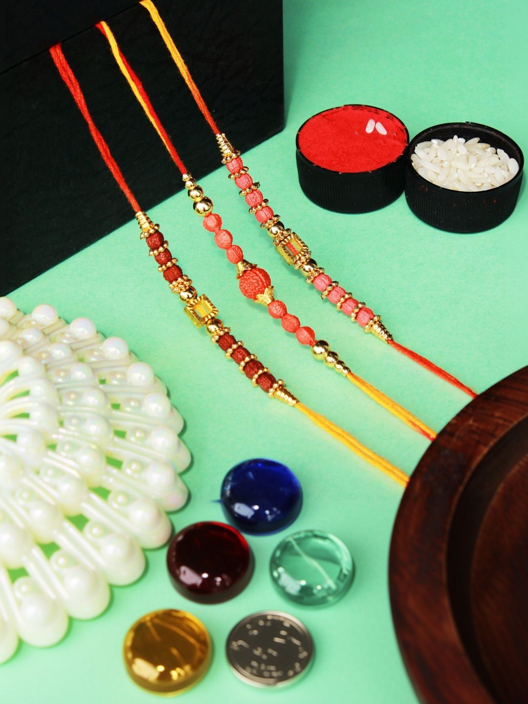 Sangria Thread Rakhi-picture-16