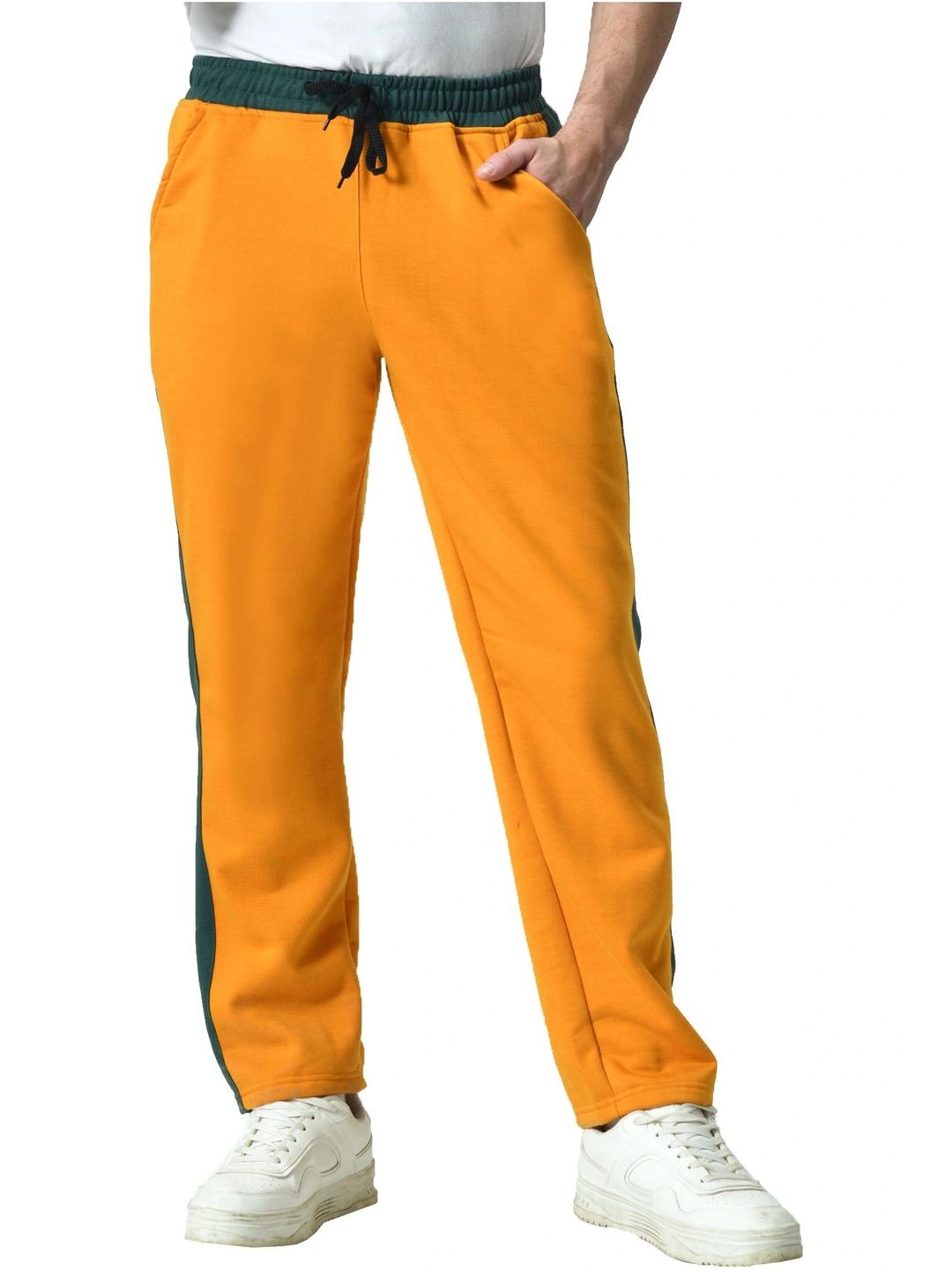 BAESD Men Regular Fit Colourblocked Training Track Pants-picture-22