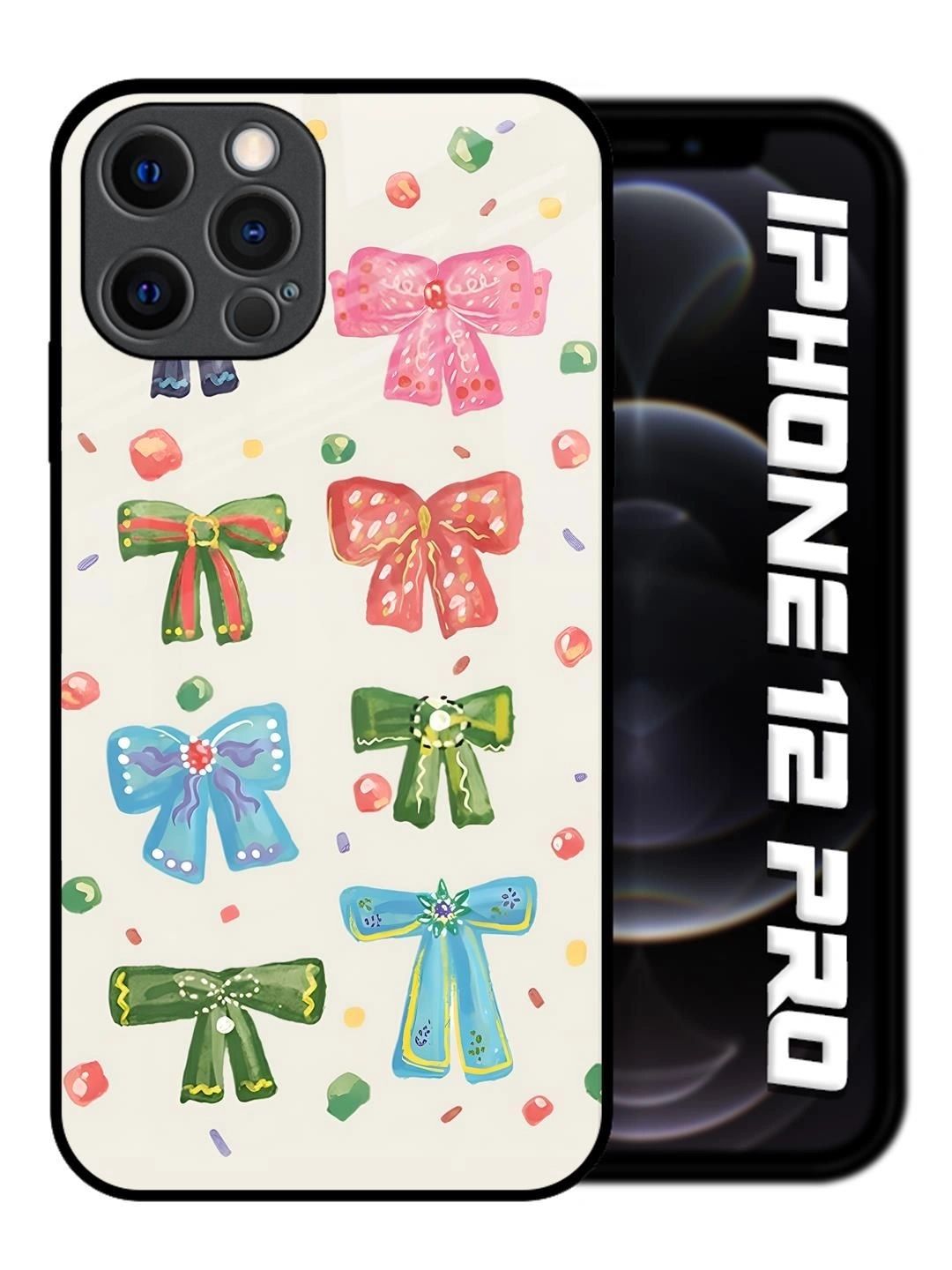 QRIOH Conversational Printed iPhone 12 Pro Back Case Mobile Accessories-picture-56