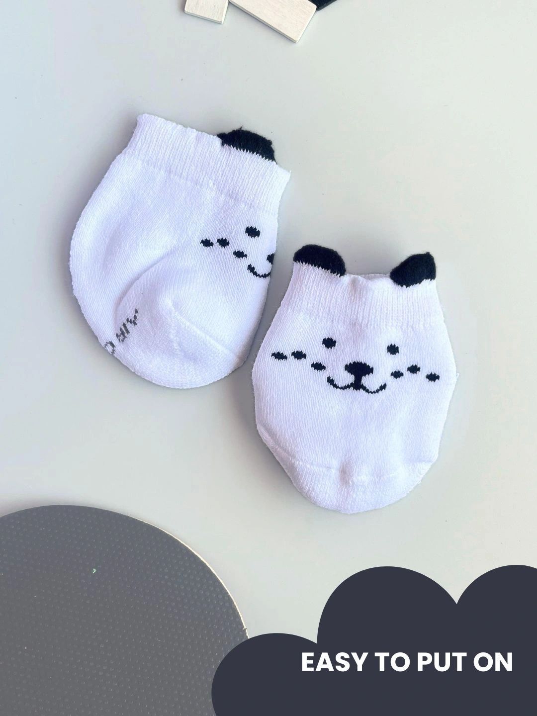 AIR GARB Unisex Kids Pack of 3 Cotton Patterned Ankle Length Socks-picture-23