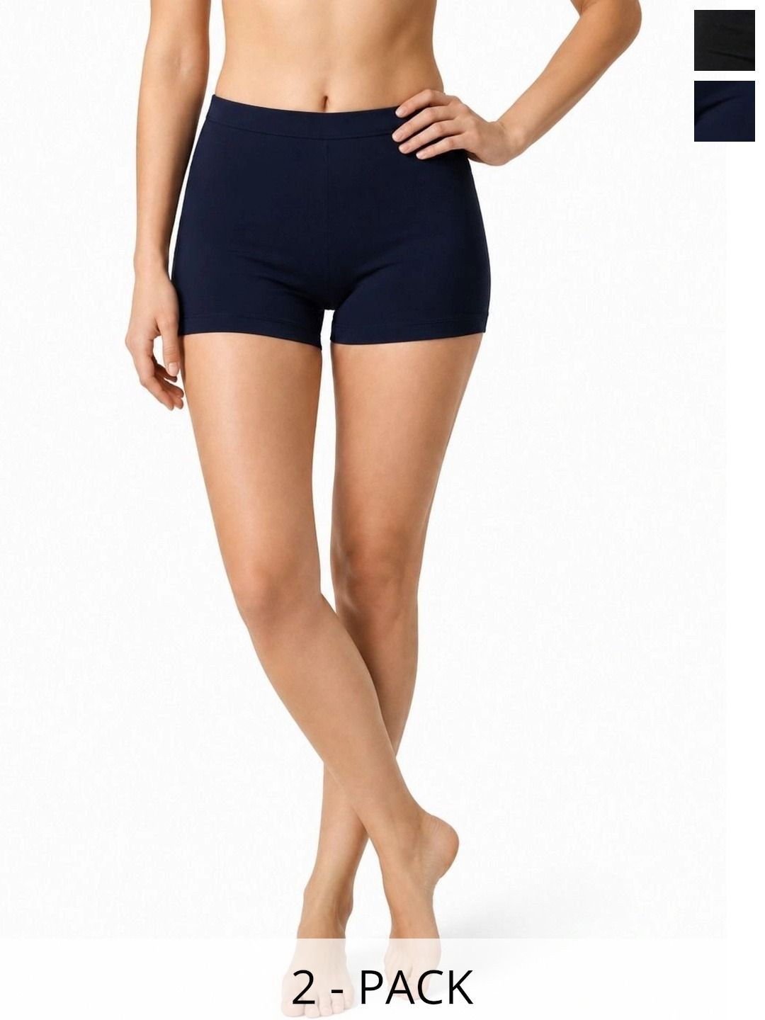 Trazeno Women Pack of 2 Boy Shorts-picture-12
