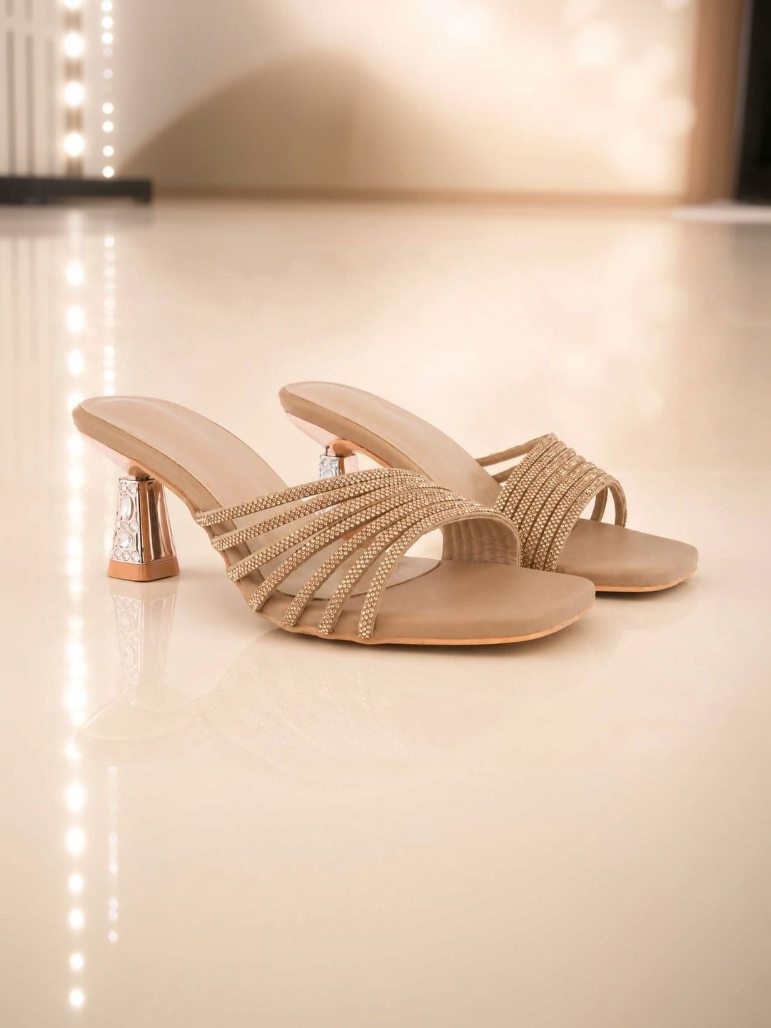 Lavie Embellished Party Block Mules-image-22