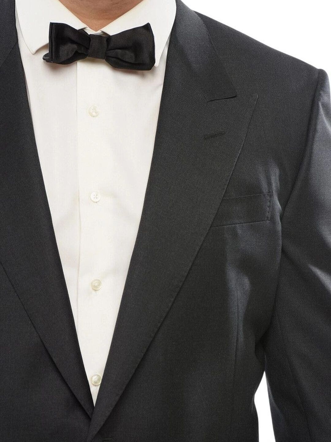 Corneliani Black Peaked Lapel Blazer-picture-14