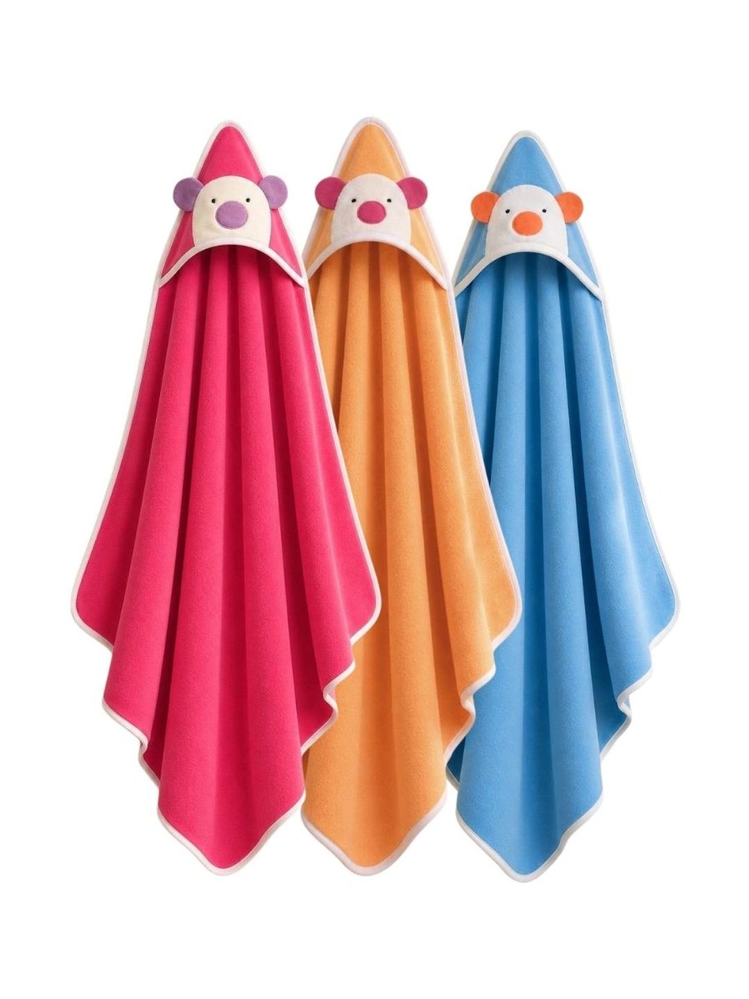 BabyZone Multicoloured Set of 3 Cartoon Characters Fleece AC Room 150 GSM Blanket-picture-16