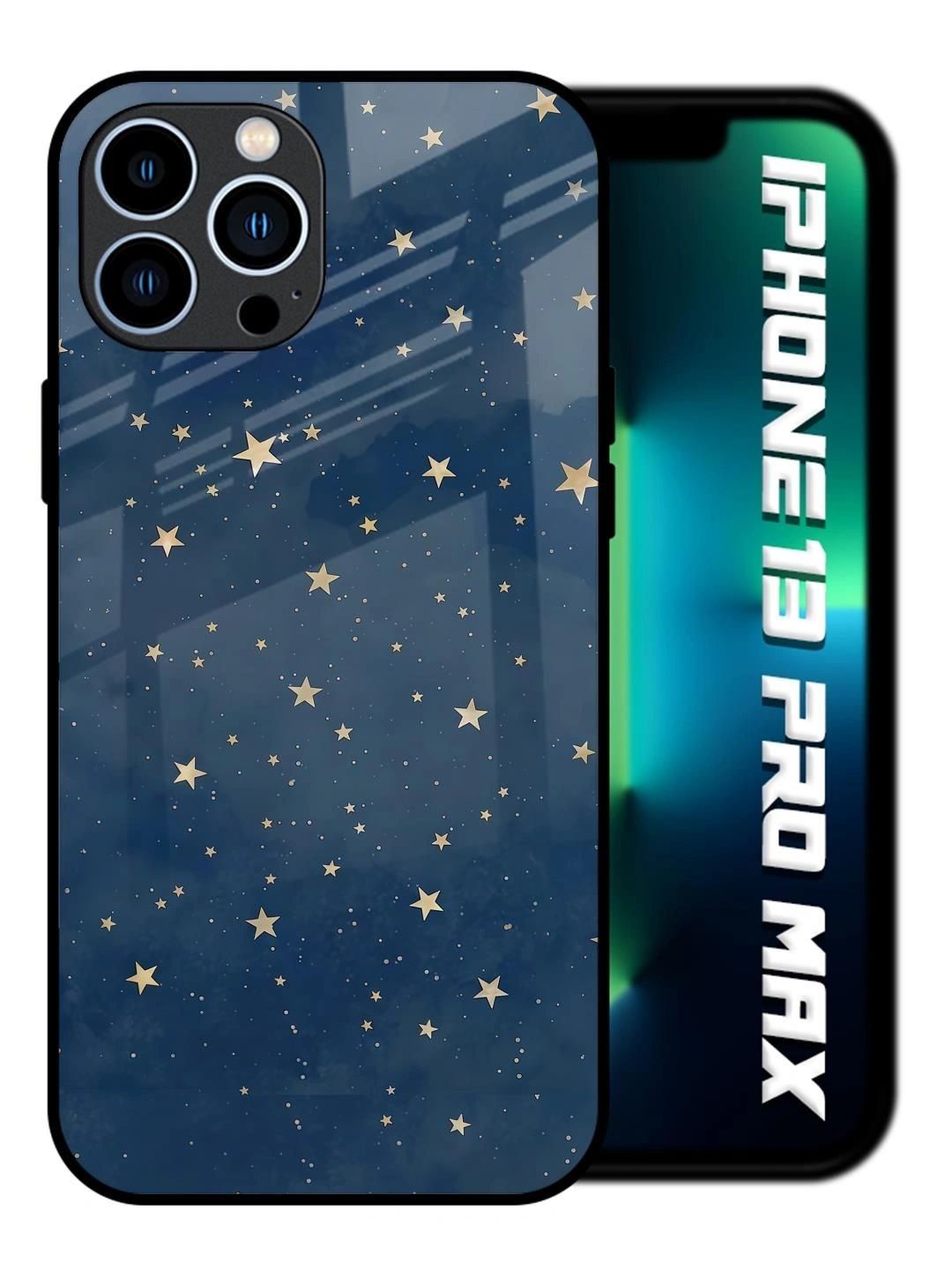 QRIOH Abstract Printed iPhone 13 Pro Max Back Case Mobile Accessories-image-40