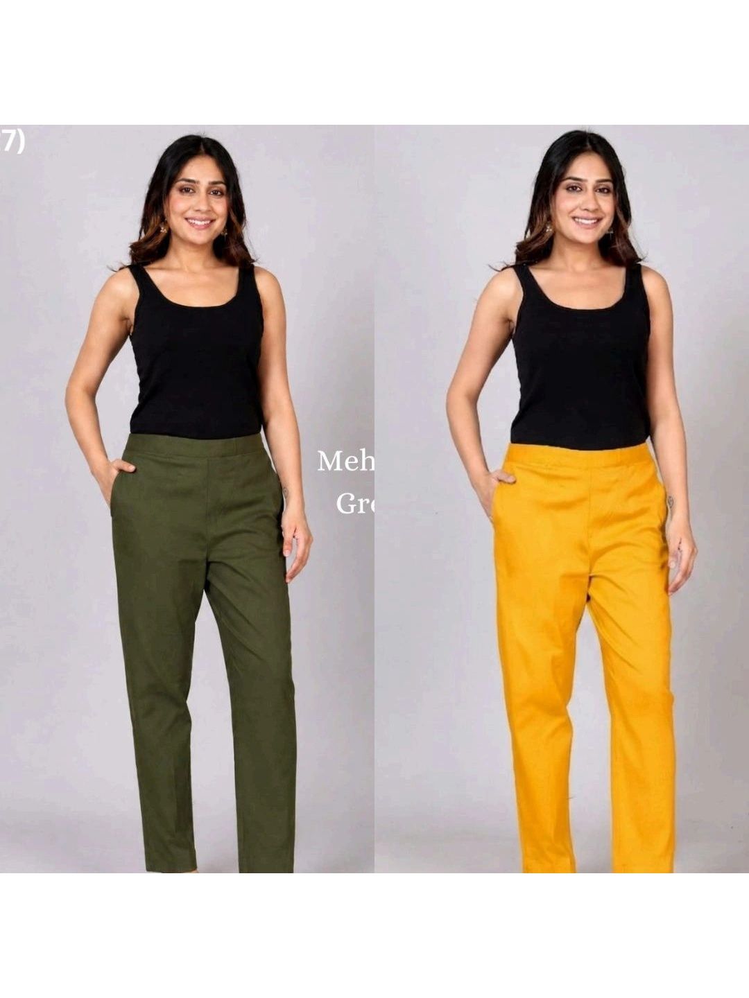 RIVNIX Women Smart High-Rise Trousers-image-45