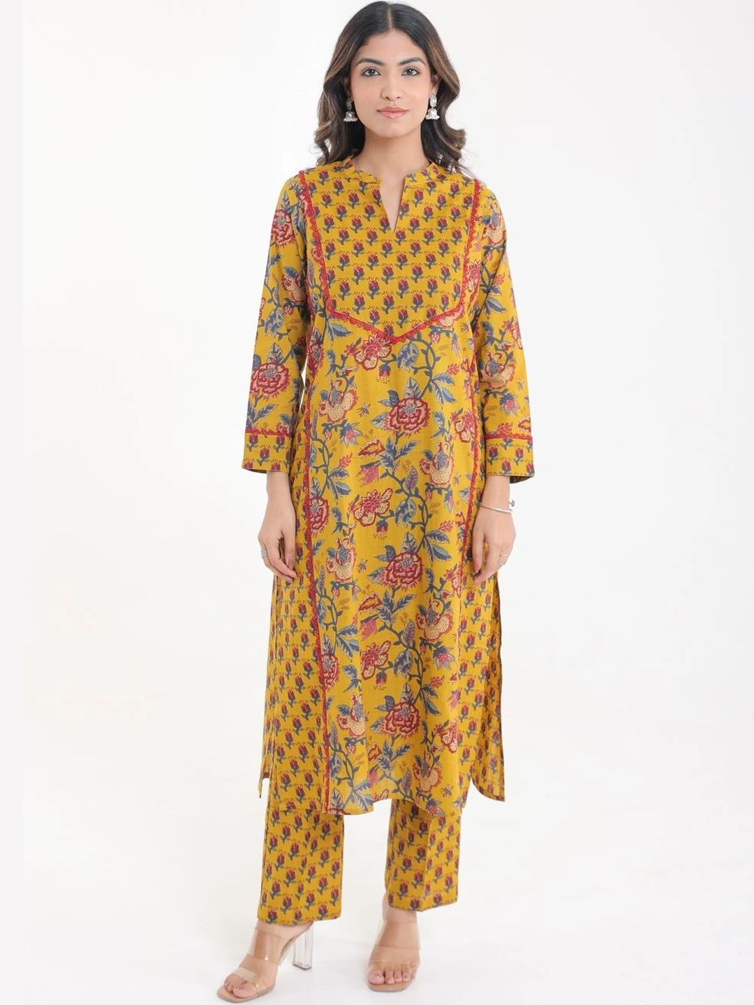 Chhaap tilak Floral Printed Pure Cotton Handloom Kurti-picture-25
