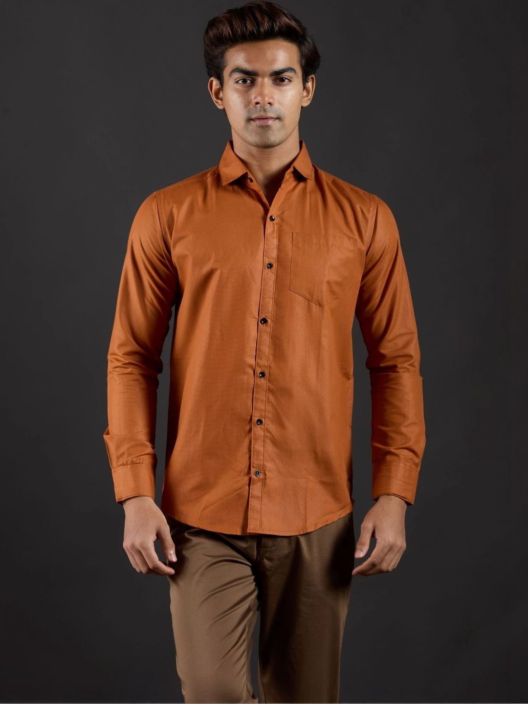 HERE&NOW Men Slim Fit Casual Shirt-picture-40