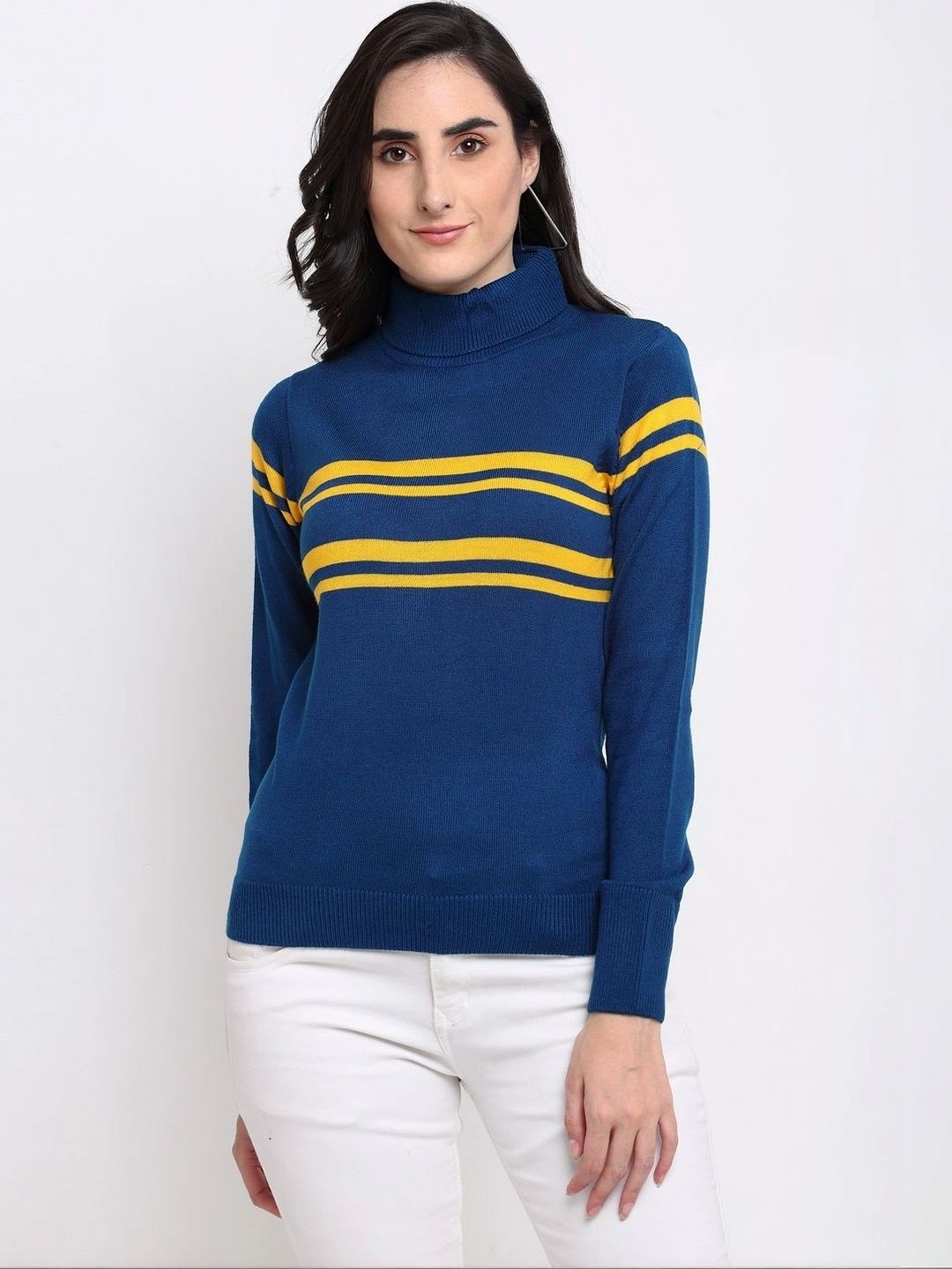Club York Women Striped Pullover-picture-13