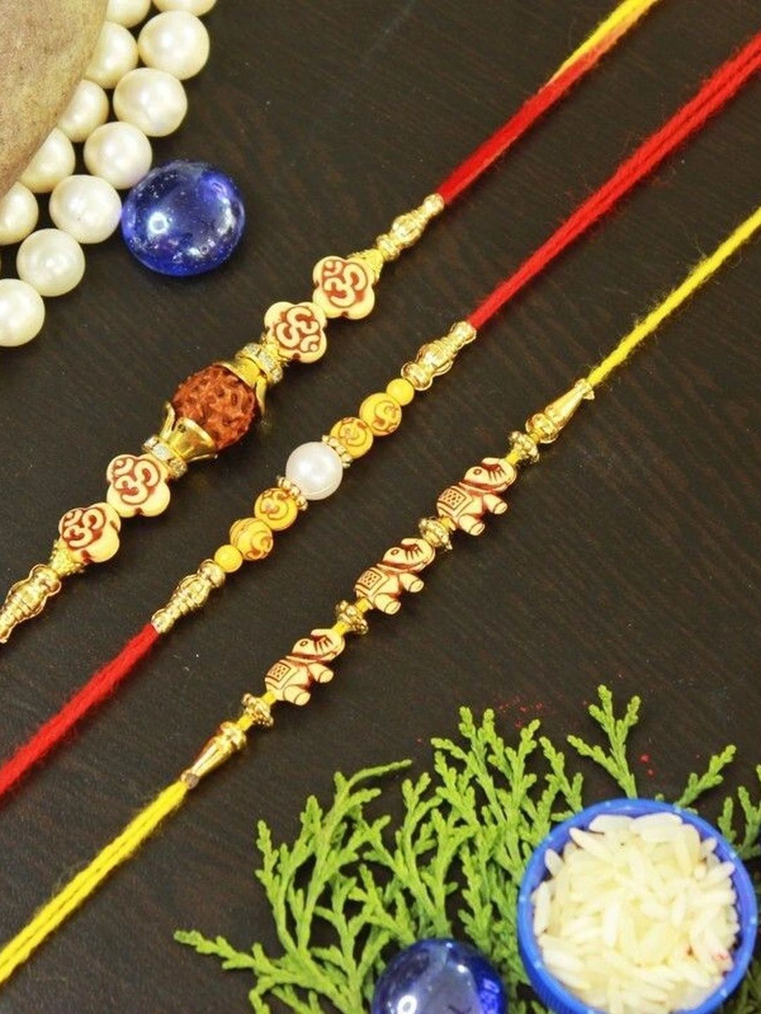 Sangria Thread Rakhi-picture-19