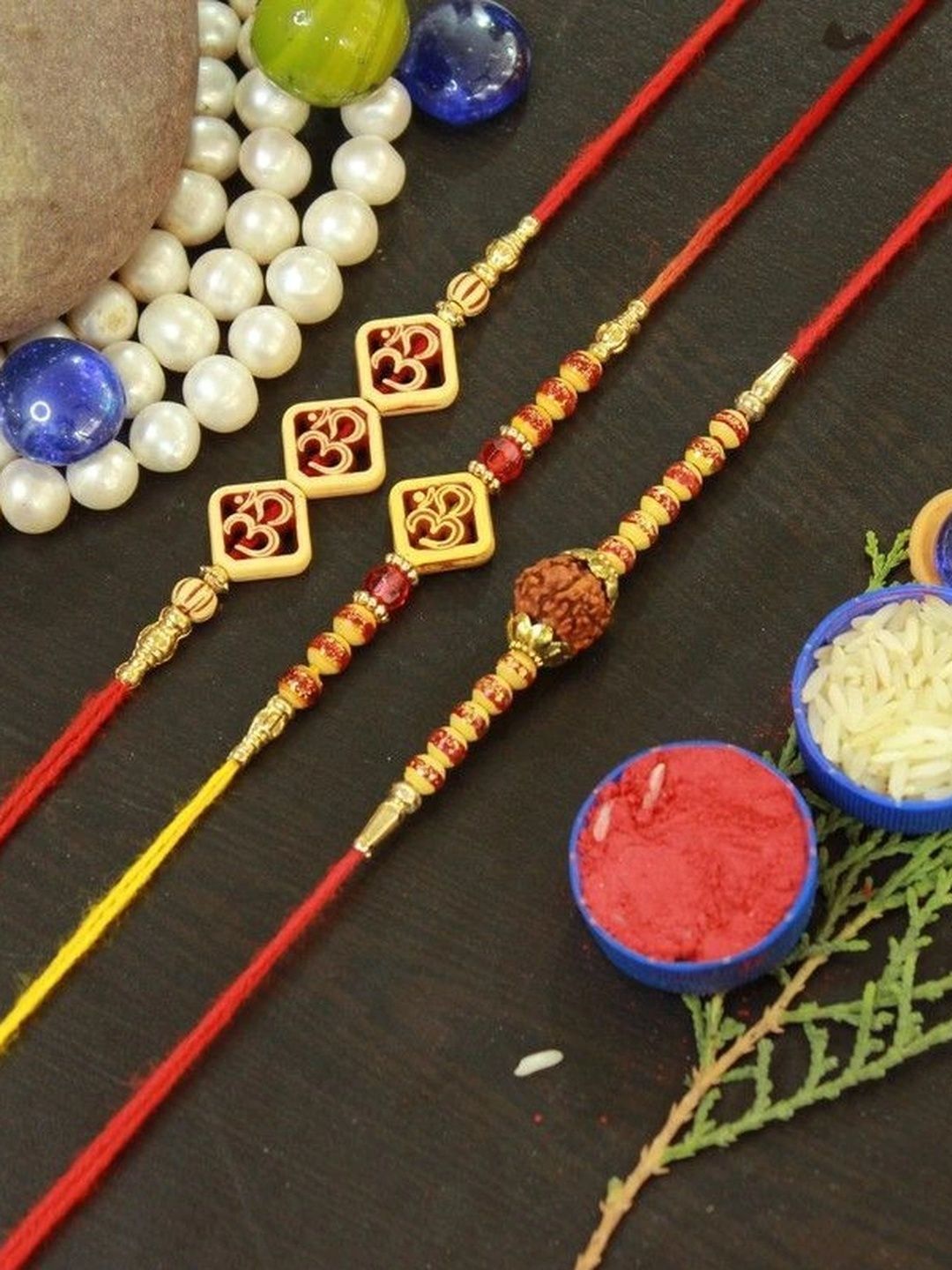Sangria Thread Rakhi-picture-52