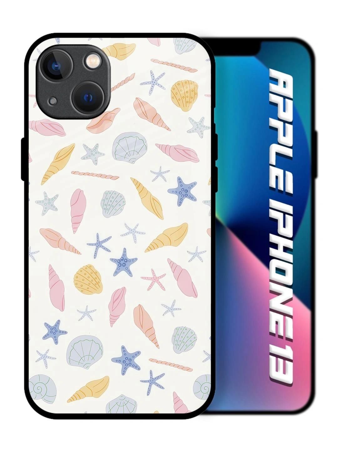 QRIOH Conversational Printed iPhone 13 Back Case Mobile Accessories-image-47