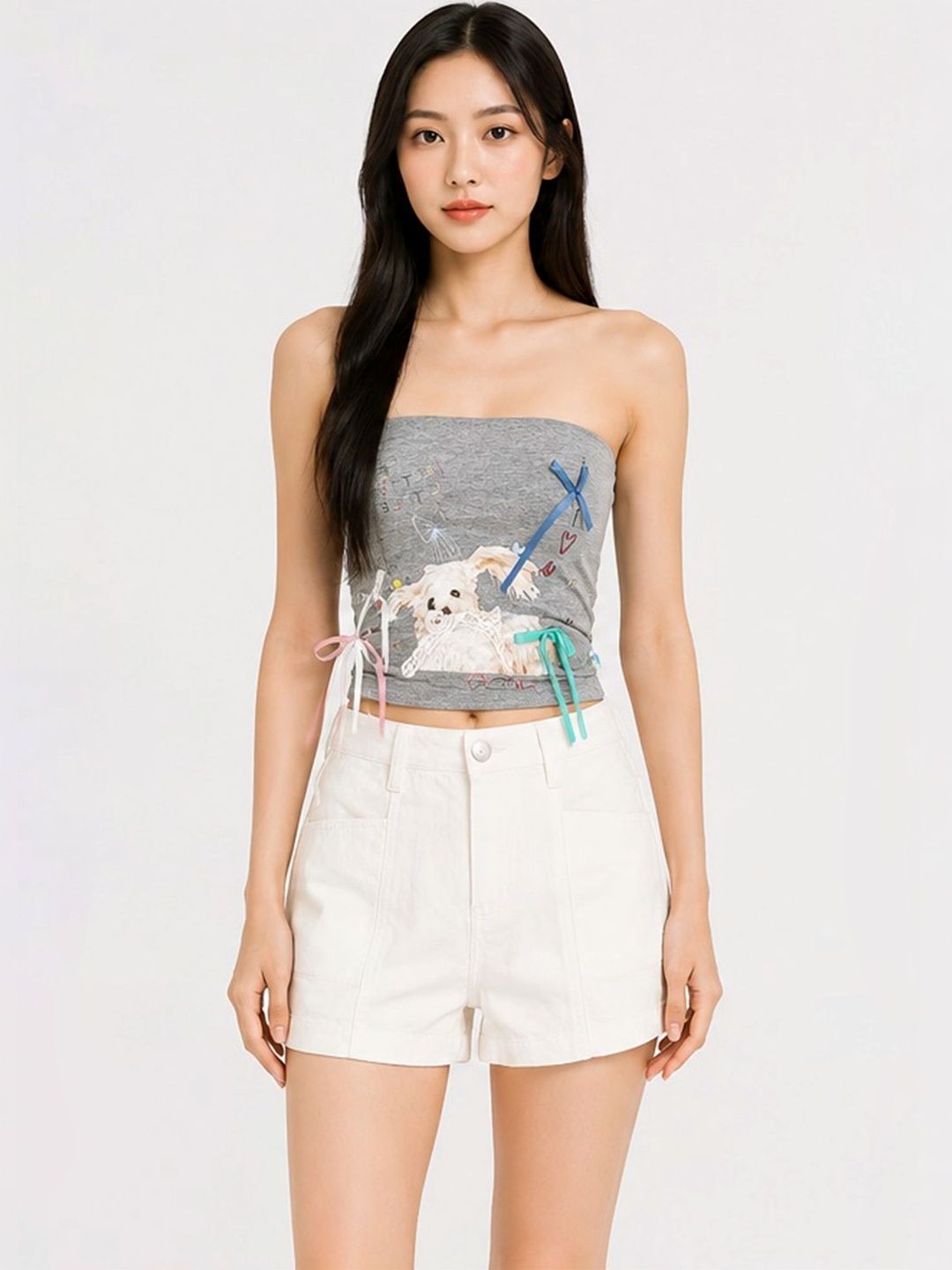 LULU & SKY Women High-Rise Shorts-picture-36
