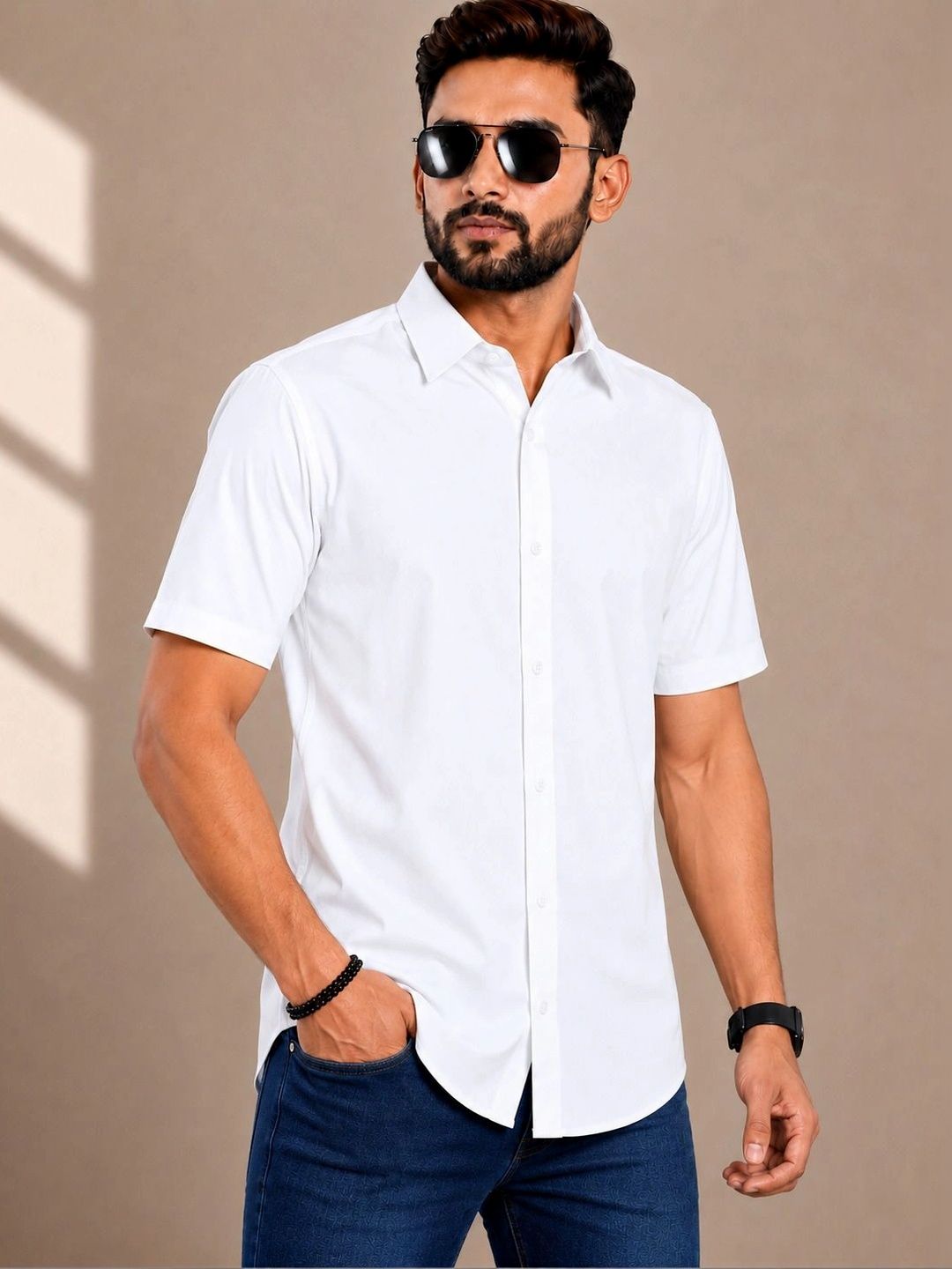 THE BIG ATTIRE Men Classic Casual Shirt-picture-47