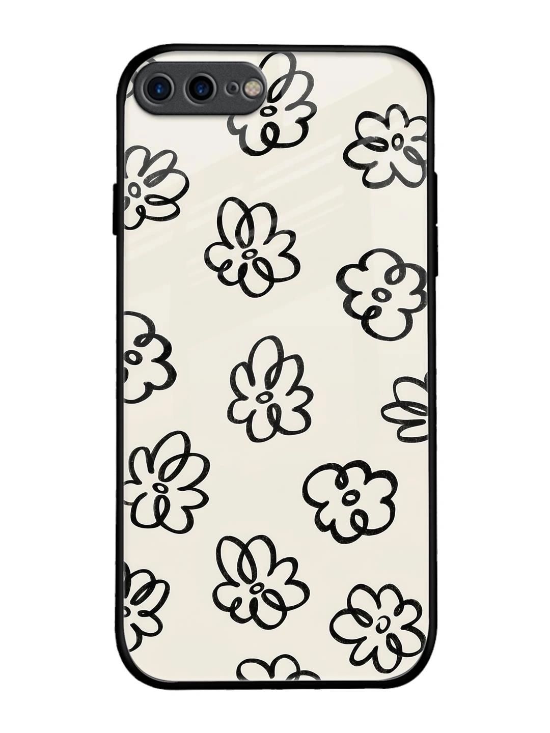 QRIOH Floral Printed iPhone 7 Plus Back Case Mobile Accessories-picture-25