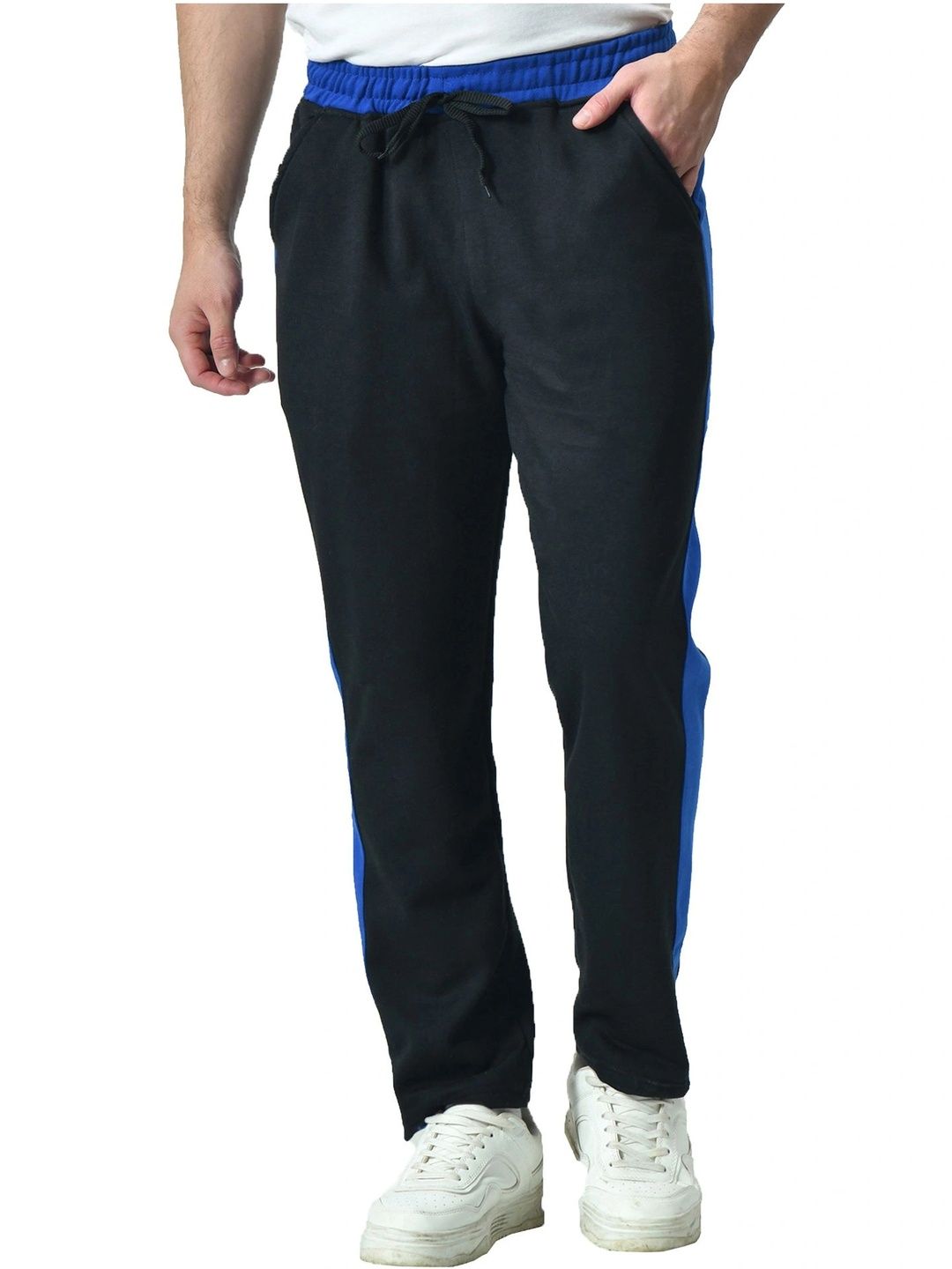 BAESD Men Regular Fit Colourblocked Training Track Pants-picture-33