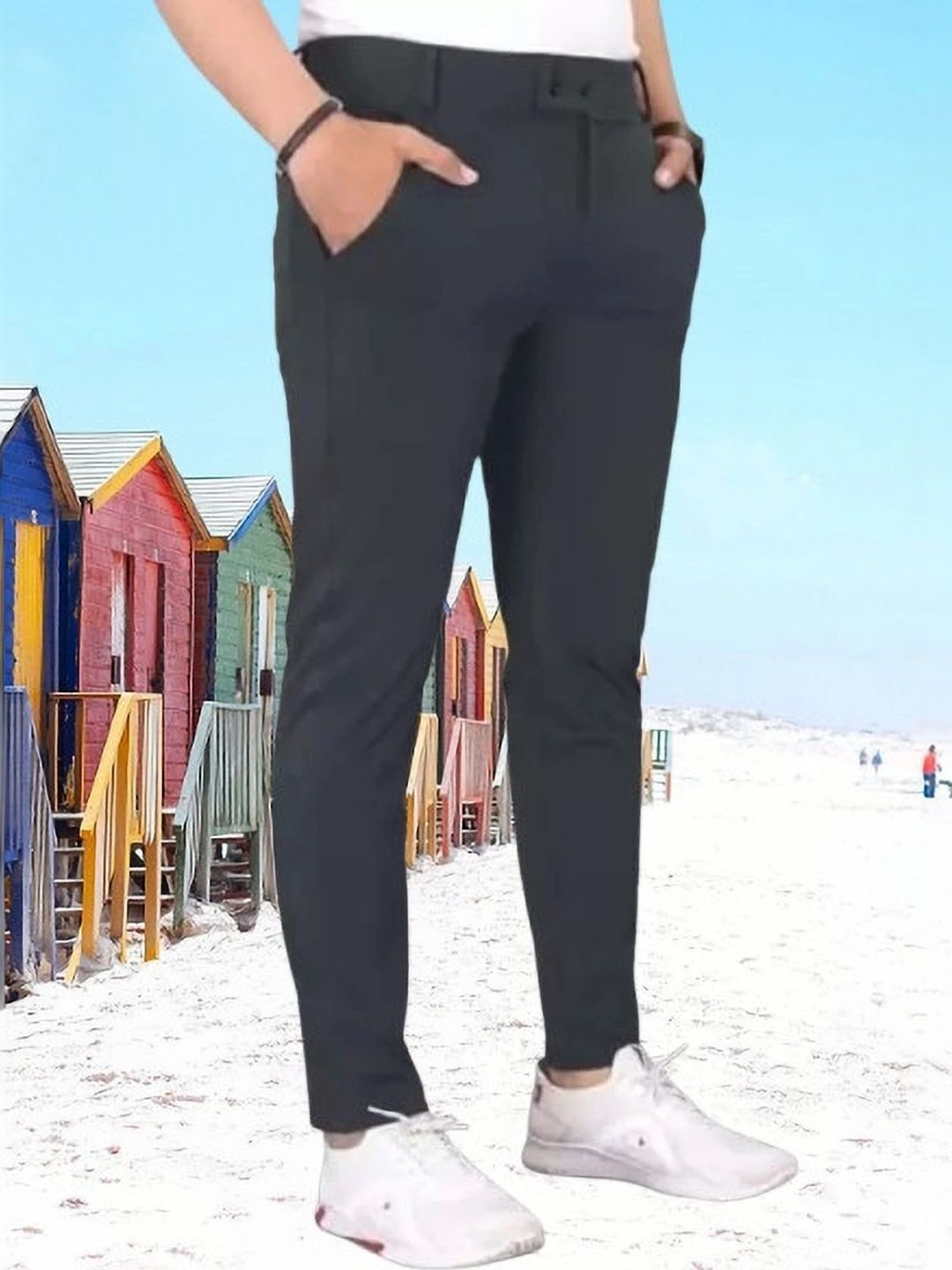 Nitya TrackP Men Smart Slim Fit Trousers-picture-44