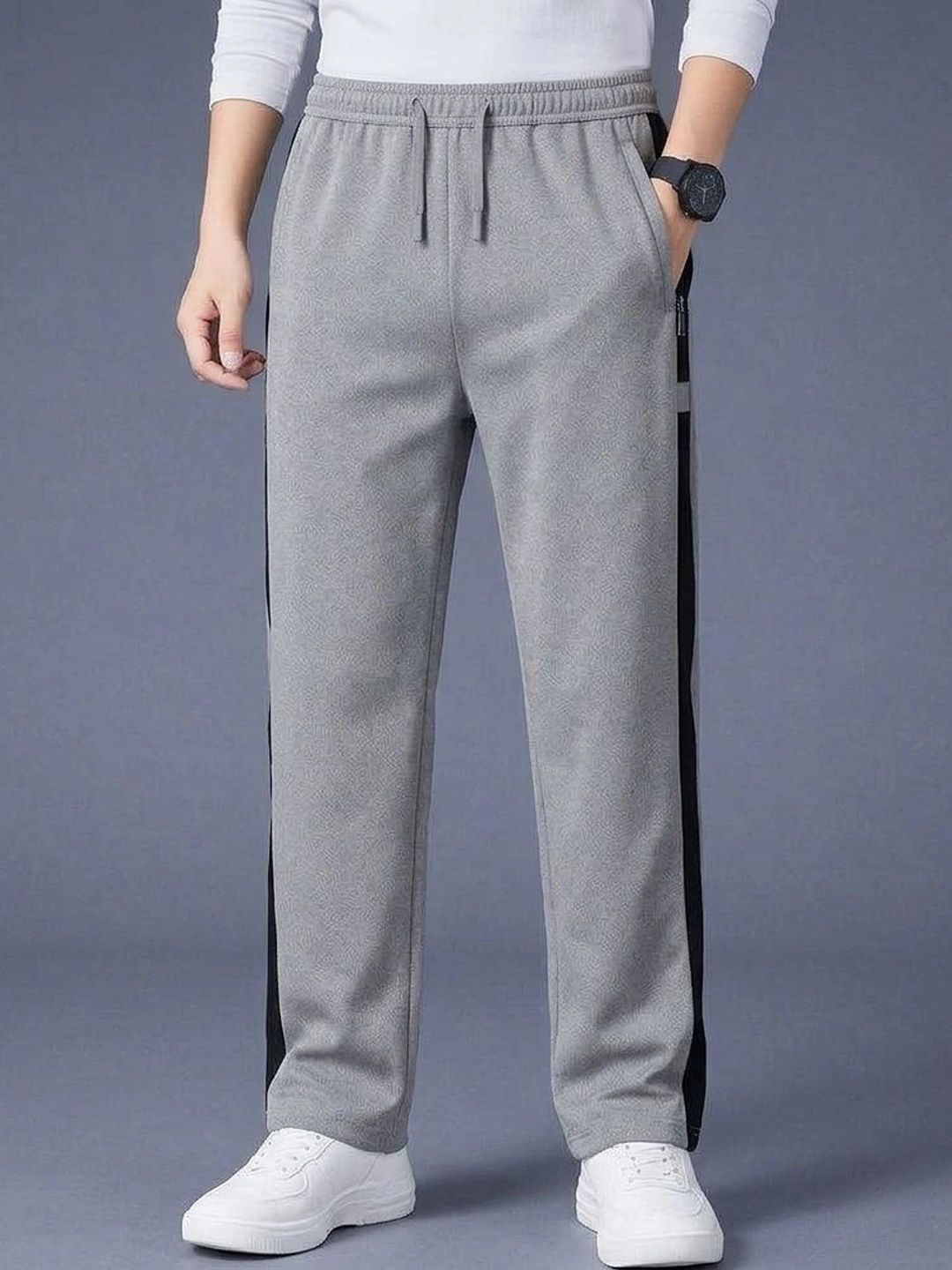 FLYWIND Men Regular Fit Training Track Pants-picture-28