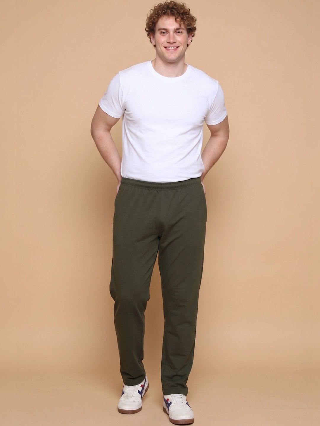 Mast & Harbour Men Regular Fit Training Track Pants-image-38