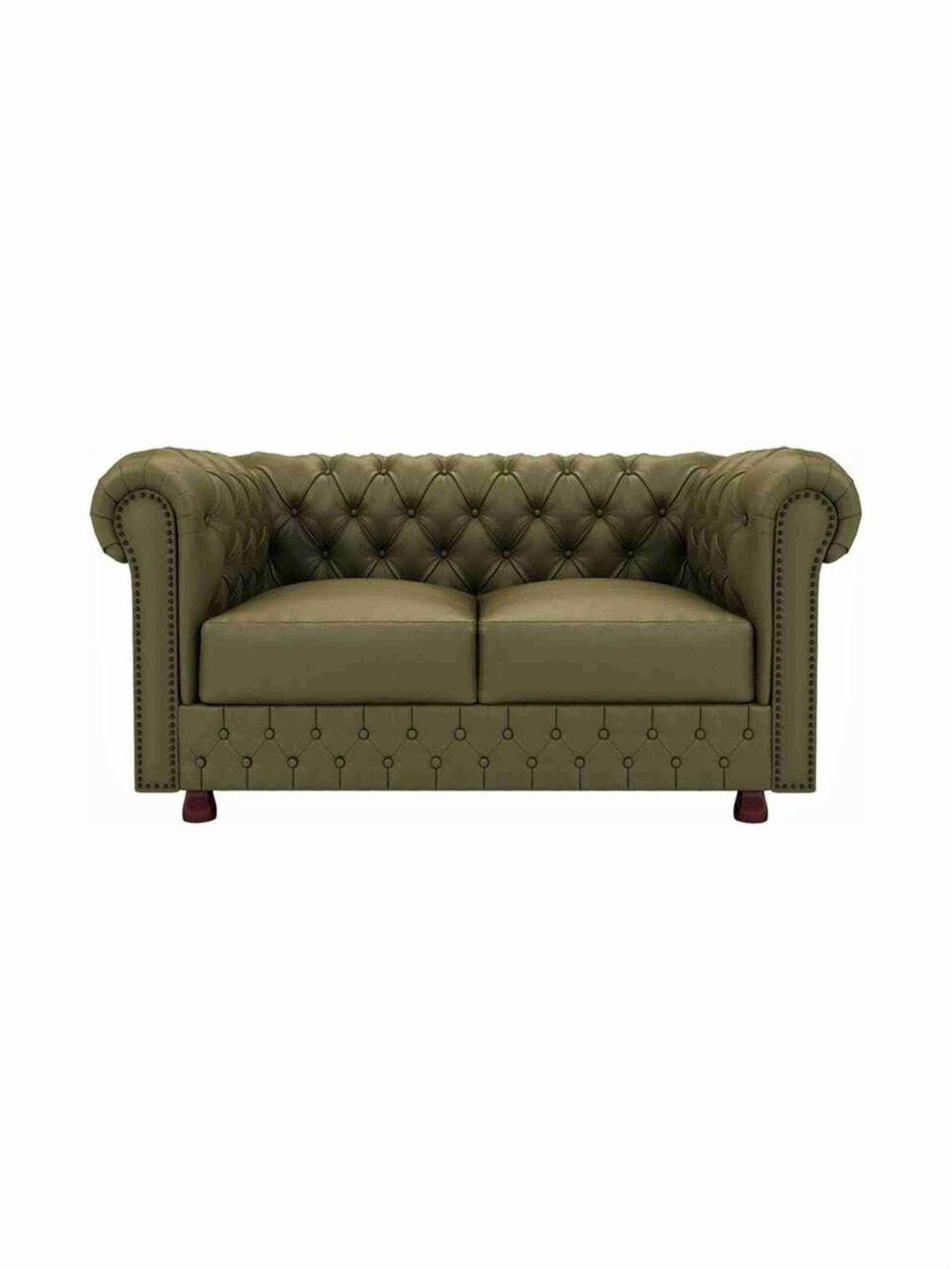 Soul craft Wooden Modern Chesterfield Sofa With Deep Seat-image-39