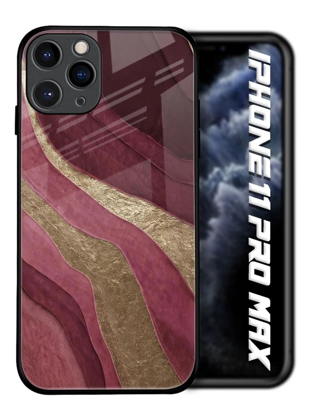 QRIOH Abstract Printed iPhone 11 Pro Max Back Case Mobile Accessories-picture-41
