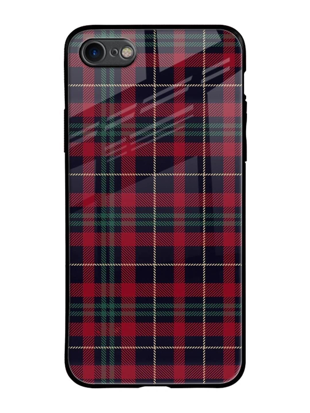 QRIOH Geometric Printed iPhone 8 plus Back Case Mobile Accessories-picture-9