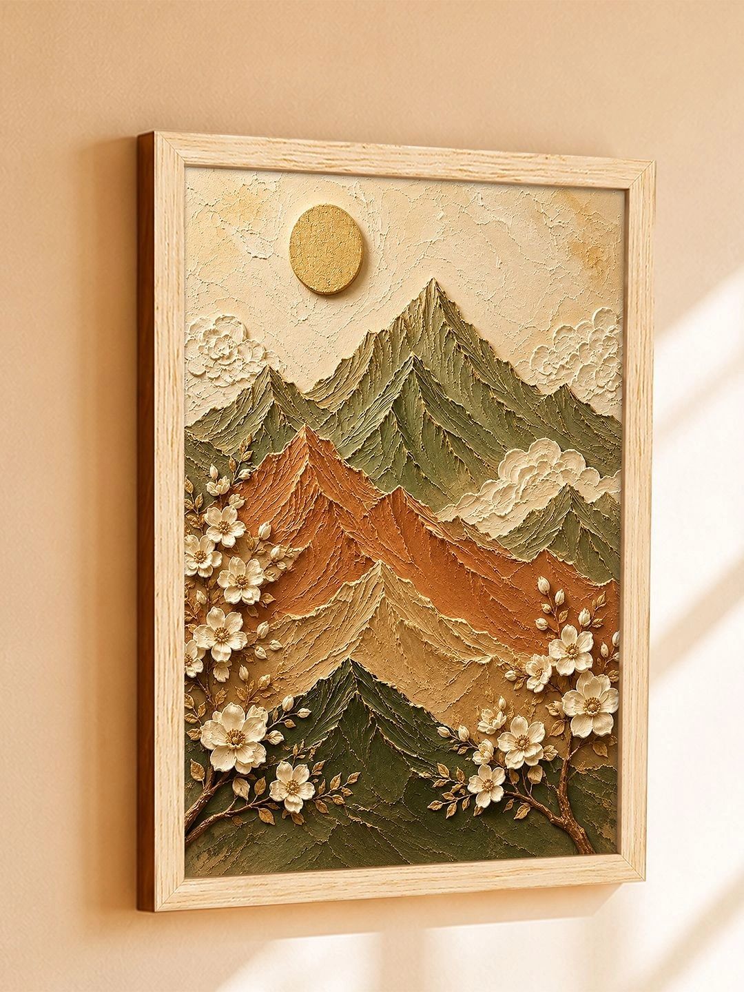 Art Street Beige Single Piece MDF Other Wall Paintings-picture-24