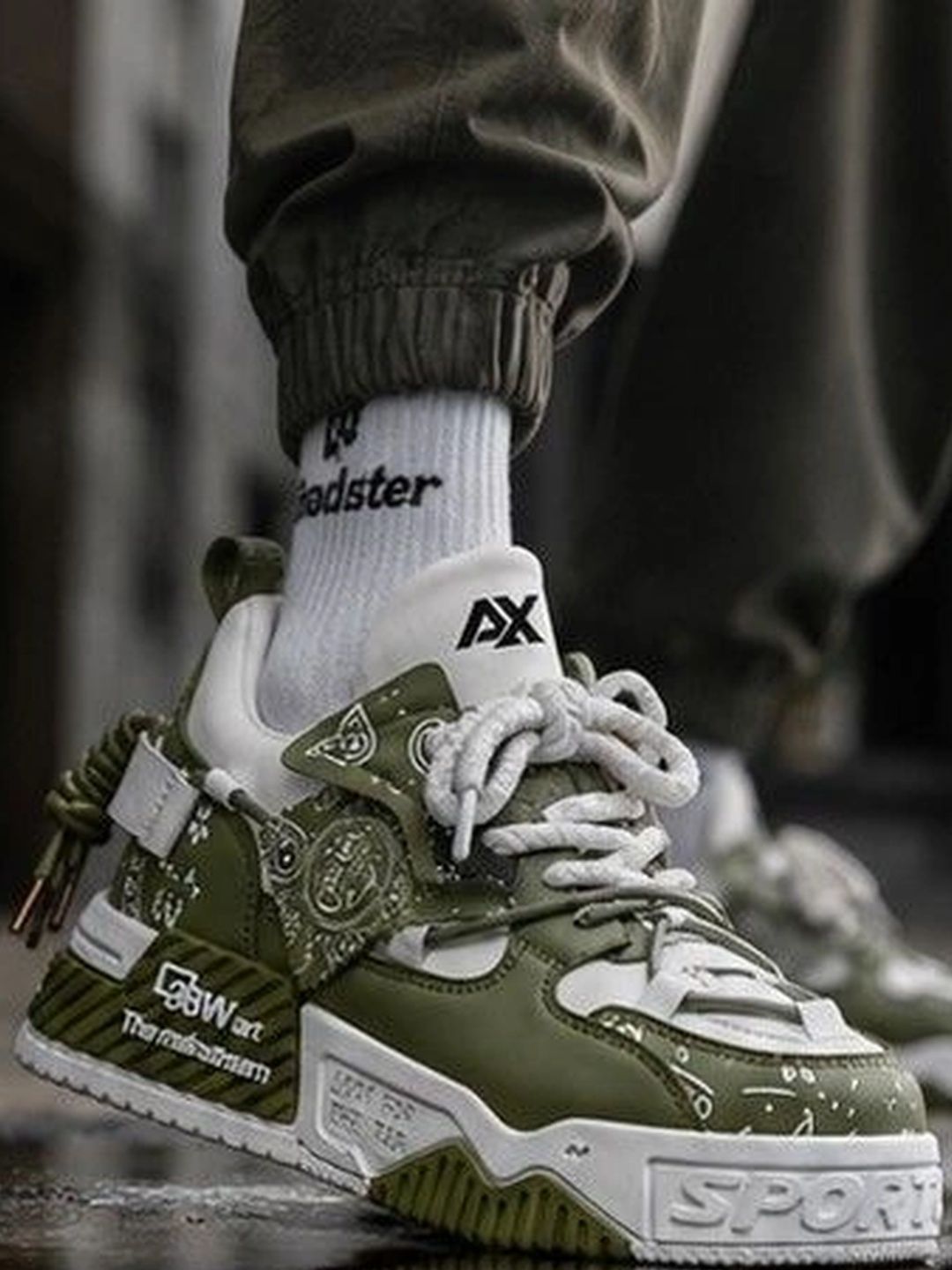 AIRBELL X AIRX Men Printed Sneakers-picture-41