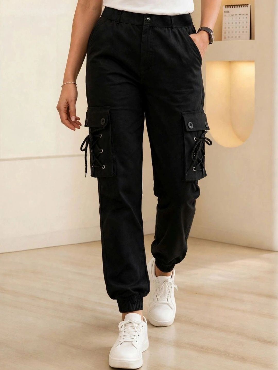 DressBerry Women Classic Cargos Trousers-picture-39