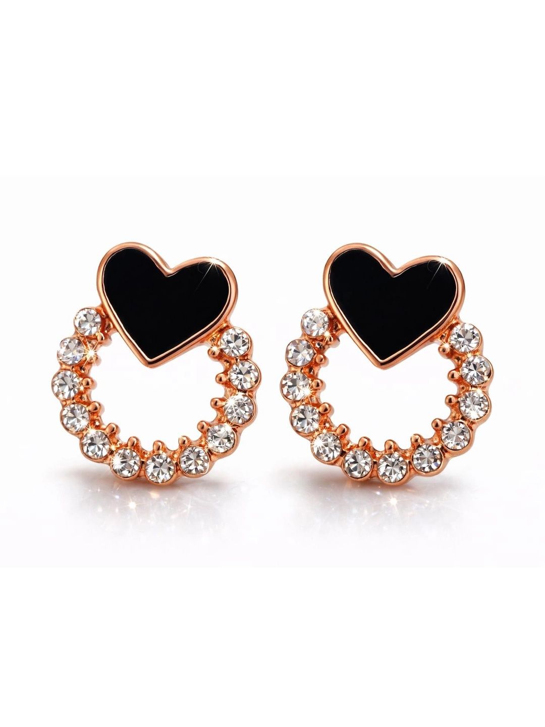 Rayz Collectibles Heart Shaped Studs Earrings-picture-39