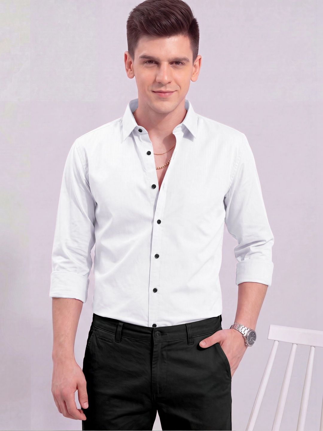 LMXWEAR Men Straight Casual Shirt-picture-57