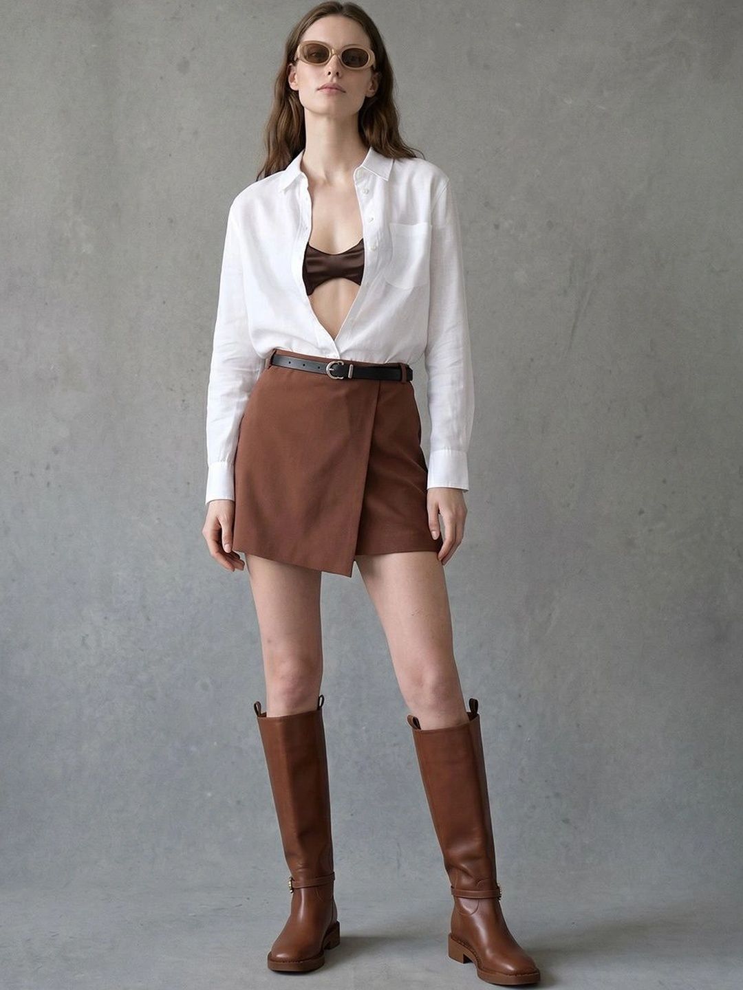 Vero Moda Women Mini Wrap Skirt-picture-32