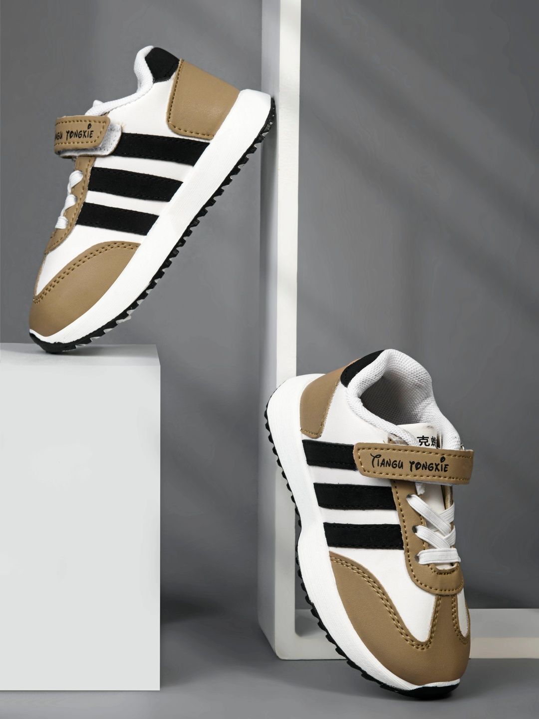 SHOELAMB Kids Colourblocked Nubuck Sneakers-picture-46