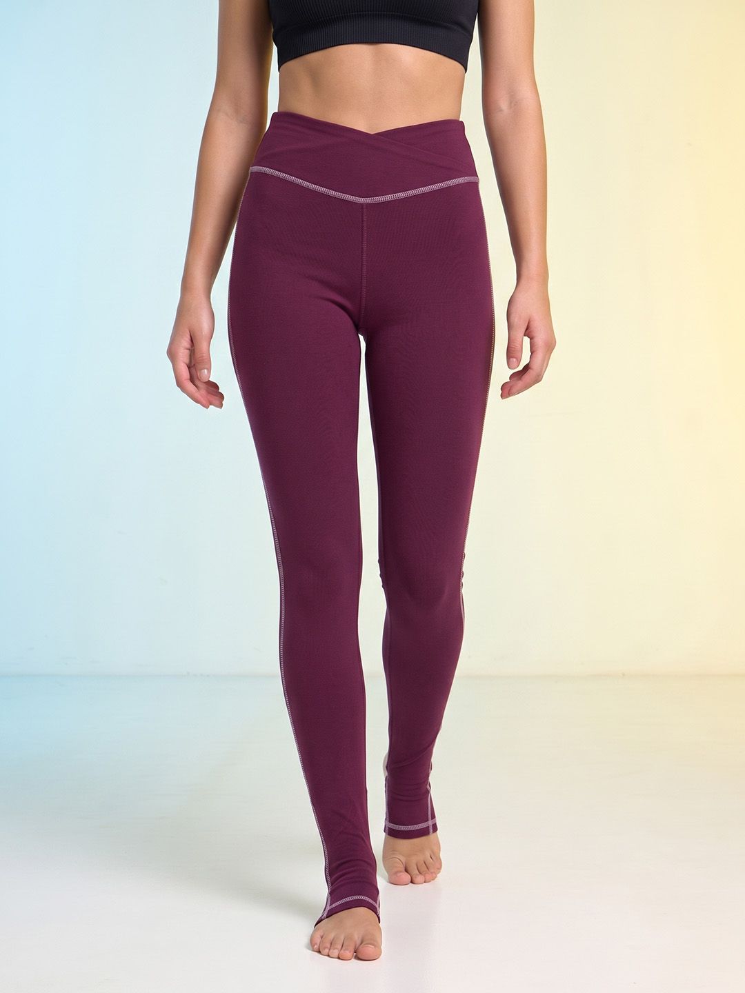 HRX by Hrithik Roshan Women Skinny Fit Yoga Tights-picture-35