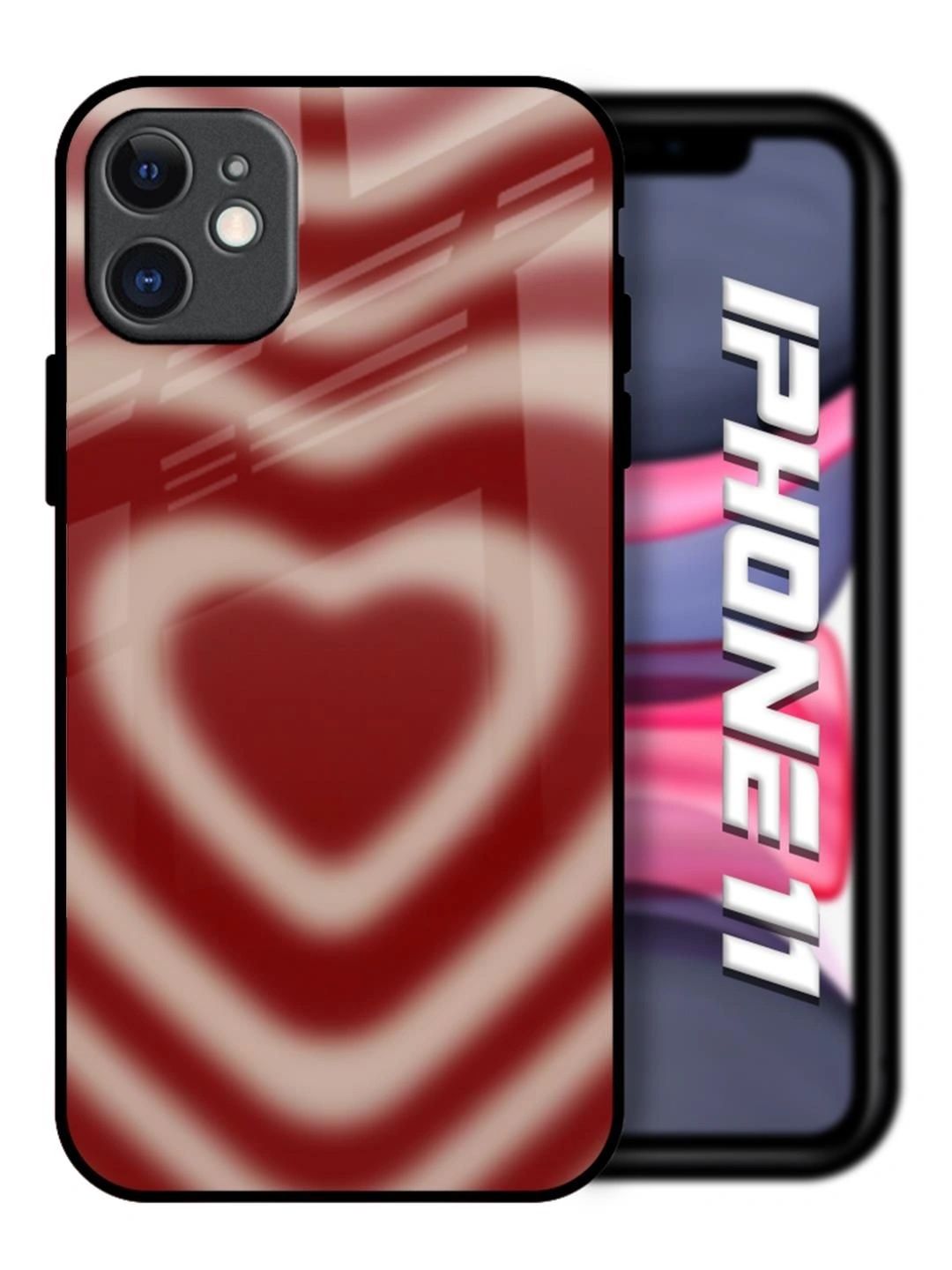 QRIOH Geometric Printed iPhone 11 Back Case Mobile Accessories-picture-35