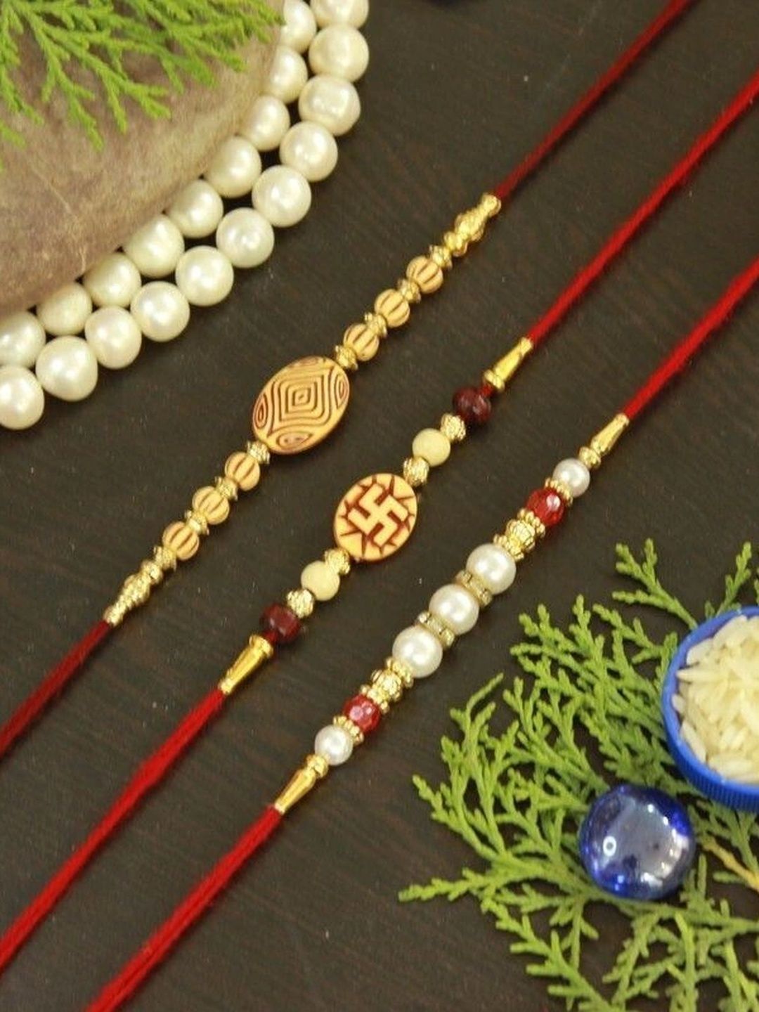 Sangria Thread Rakhi-picture-57