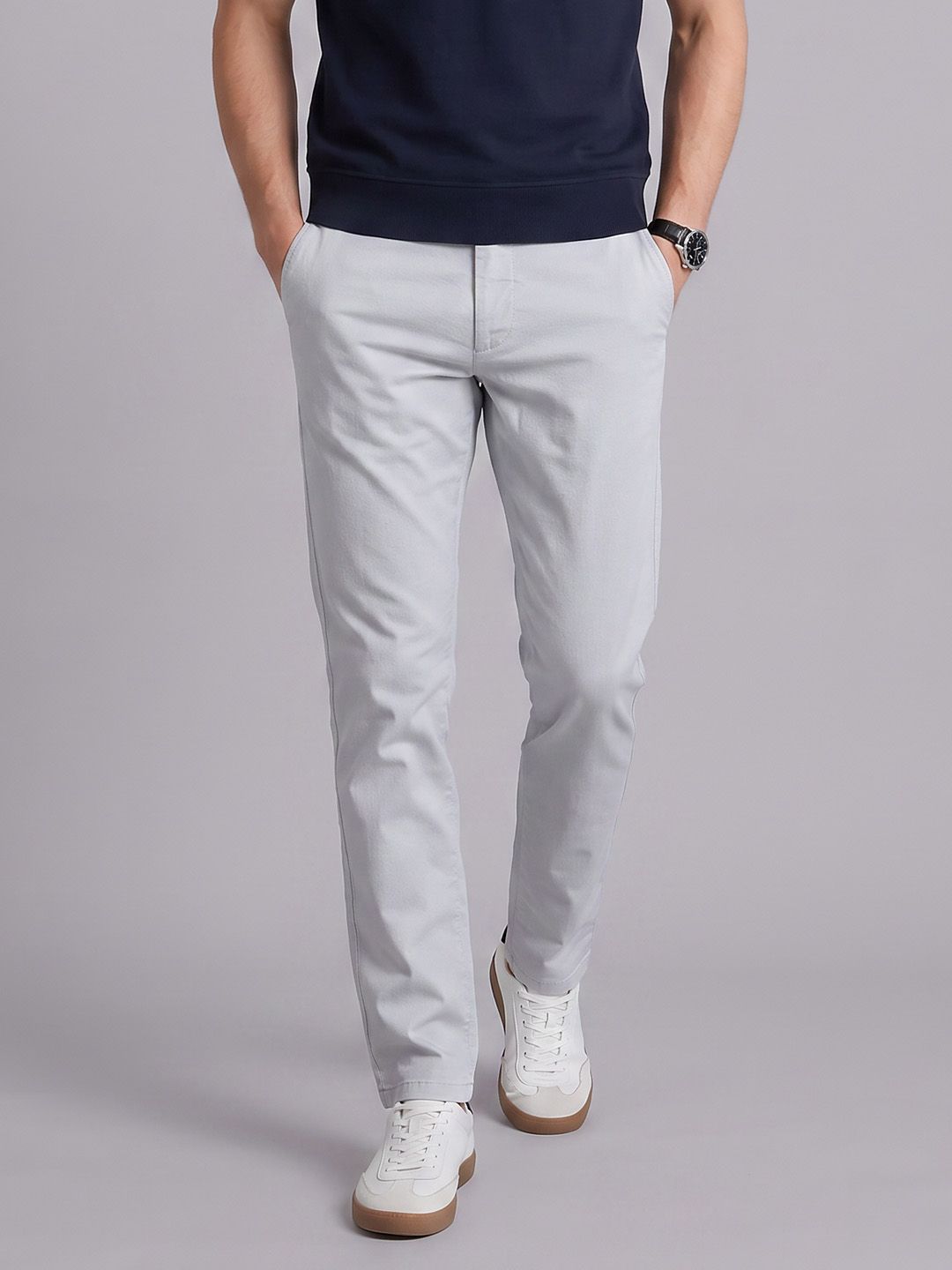 Arrow Sport Men Slim Fit Trousers-picture-30