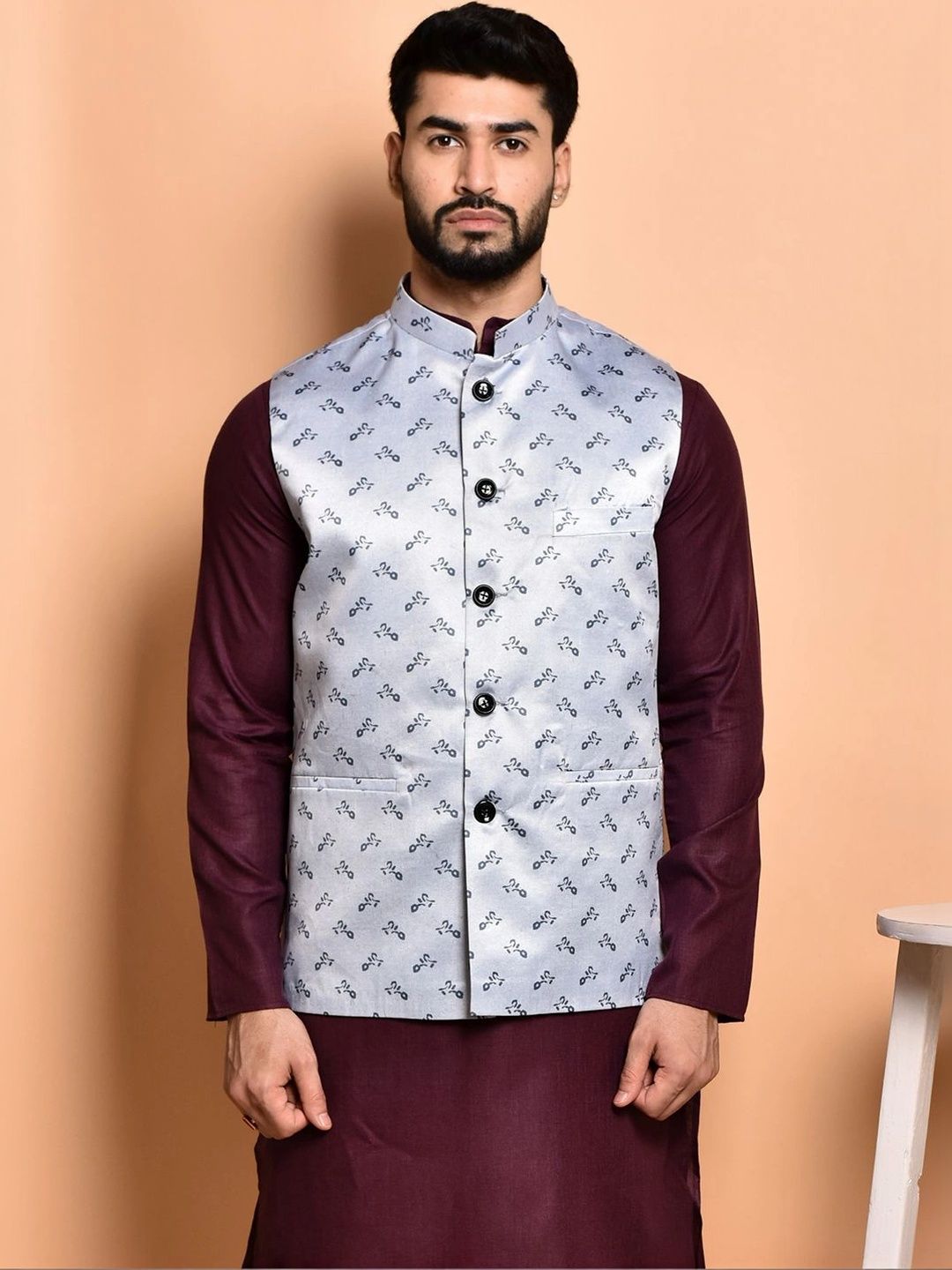 Moda Rapido Men Regular Pure Cotton Kurta with Pyjamas-picture-16