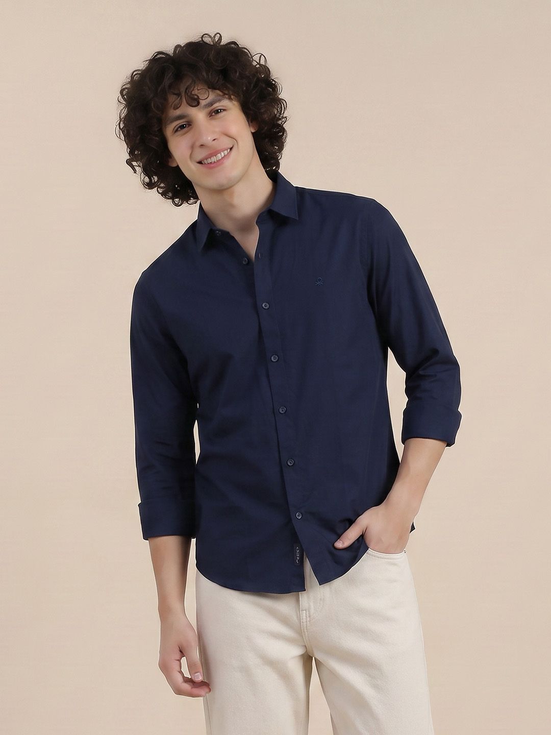United Colors of Benetton Pure Cotton Casual Shirt-image-45
